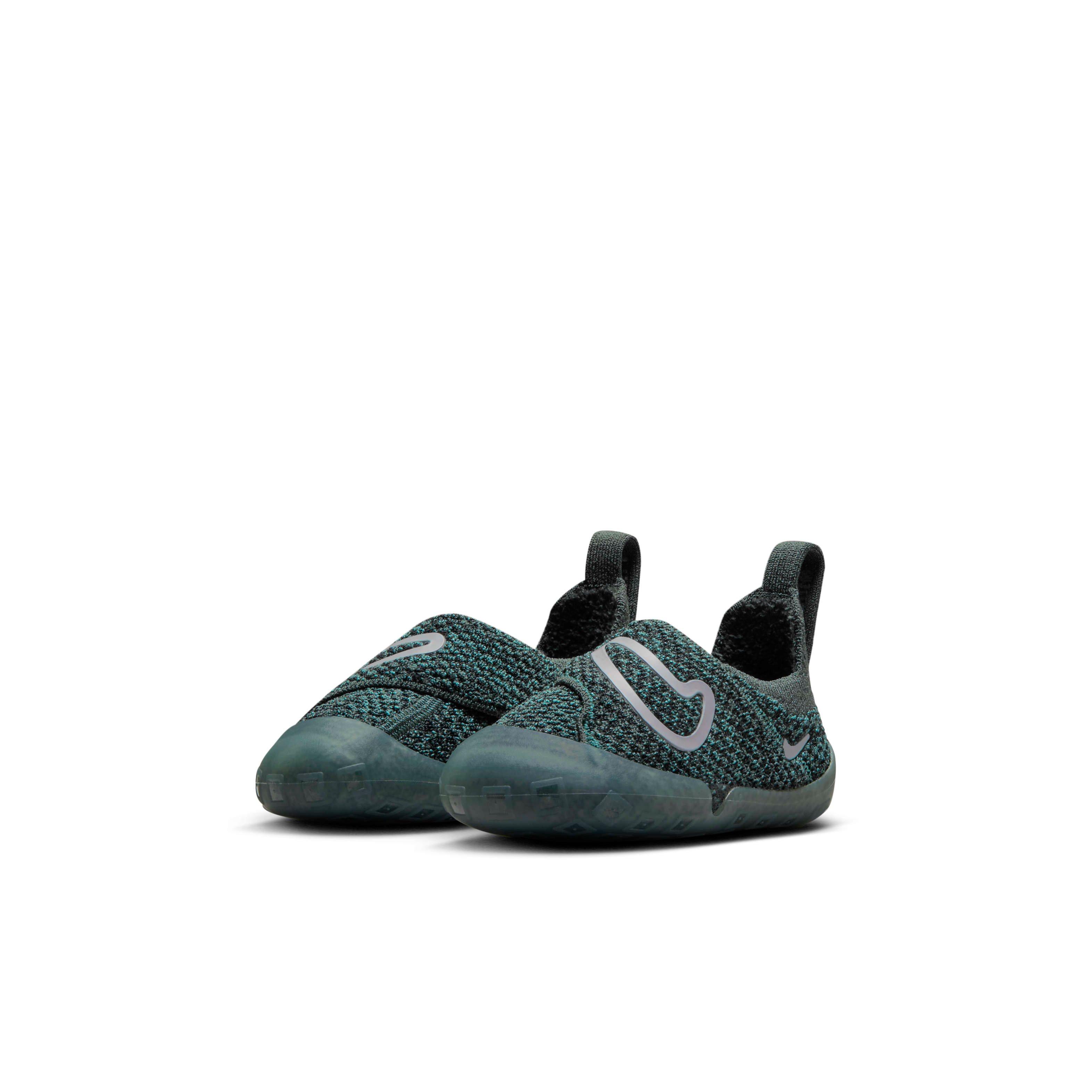 Nike Swoosh 1 Infant Boys' "Vintage Green/Bicoastal/Black/Cement Grey" Shoe