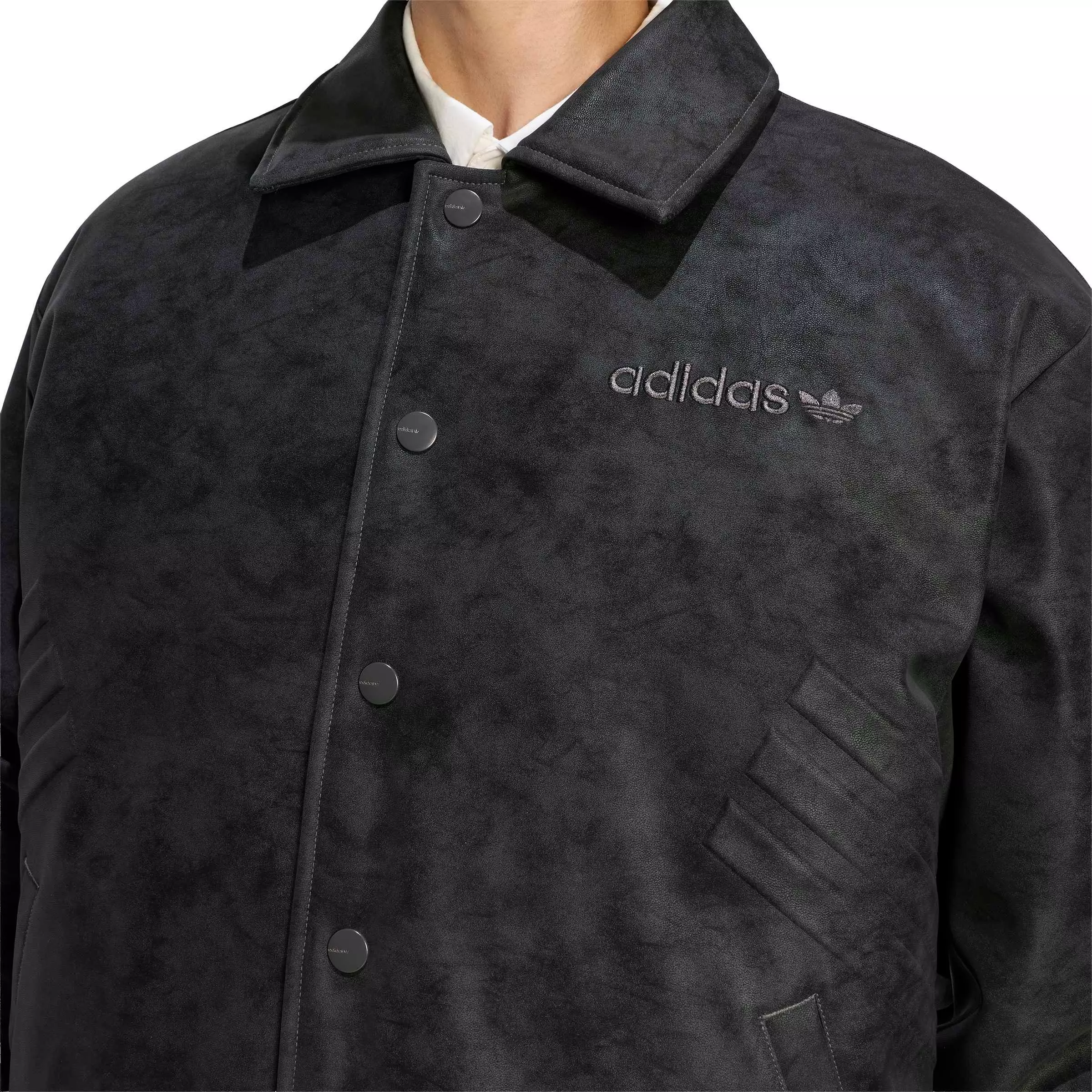 adidas Originals Men's Cutline Pleater Jacket - Black - BLACK