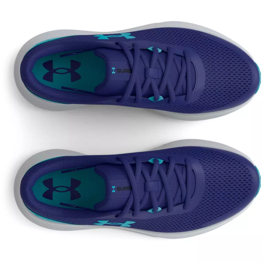 Under Armour Surge 3 "Sonar Blue/Blue Surf" Grade School Boys' Running Shoe - BLUE/BLUE