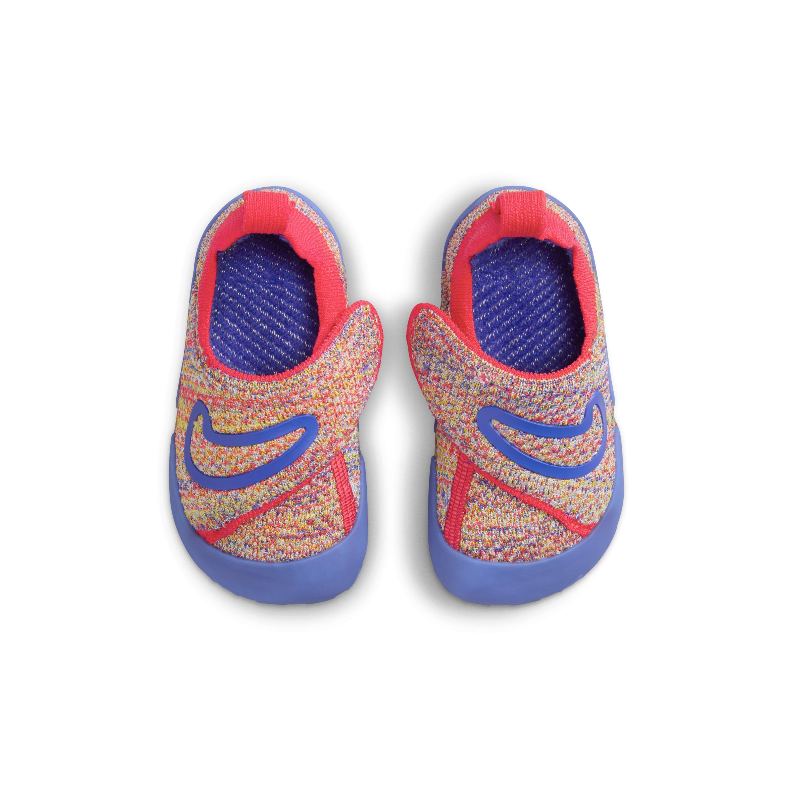 Nike Swoosh 1 Infant Boys' "Sail/Siren Red/Vivid Sulfur/Game Royal" Shoe