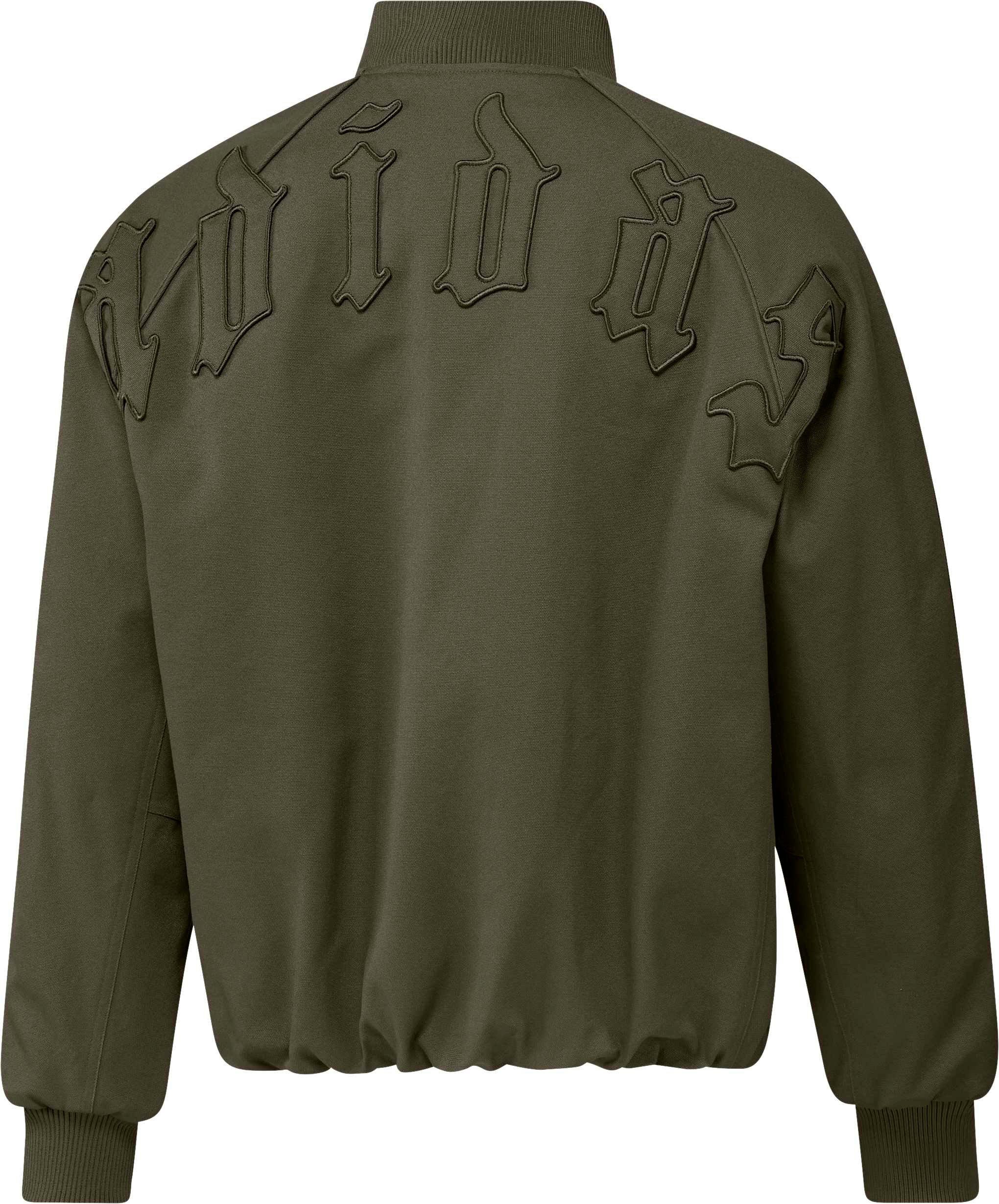 adidas Originals Men's Superstar Canvas Jacket - Olive - OLIVE