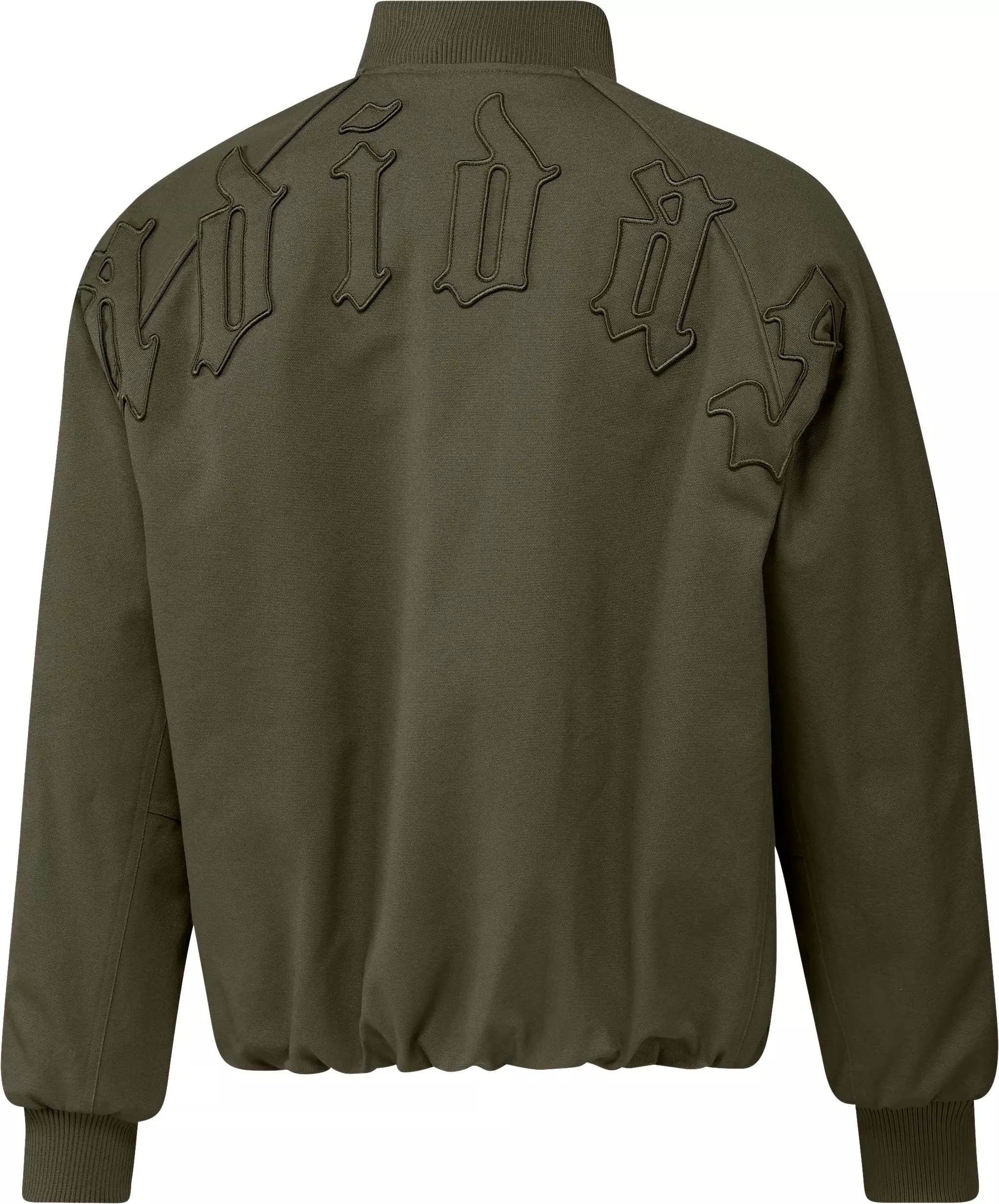 adidas Originals Men's Superstar Canvas Jacket - Olive - OLIVE
