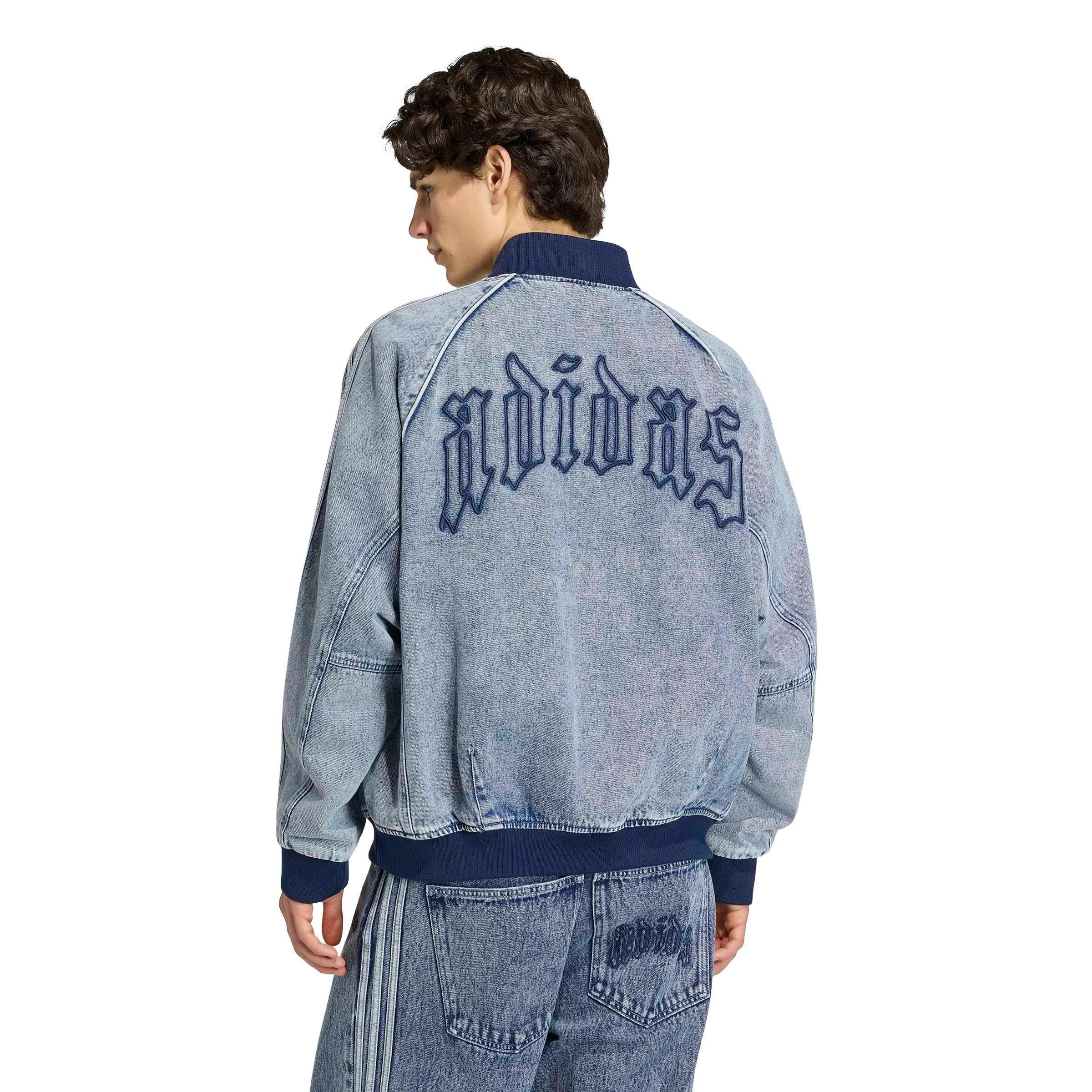 adidas Originals Men's Superstar Track Top - Lt Blue - LT BLUE