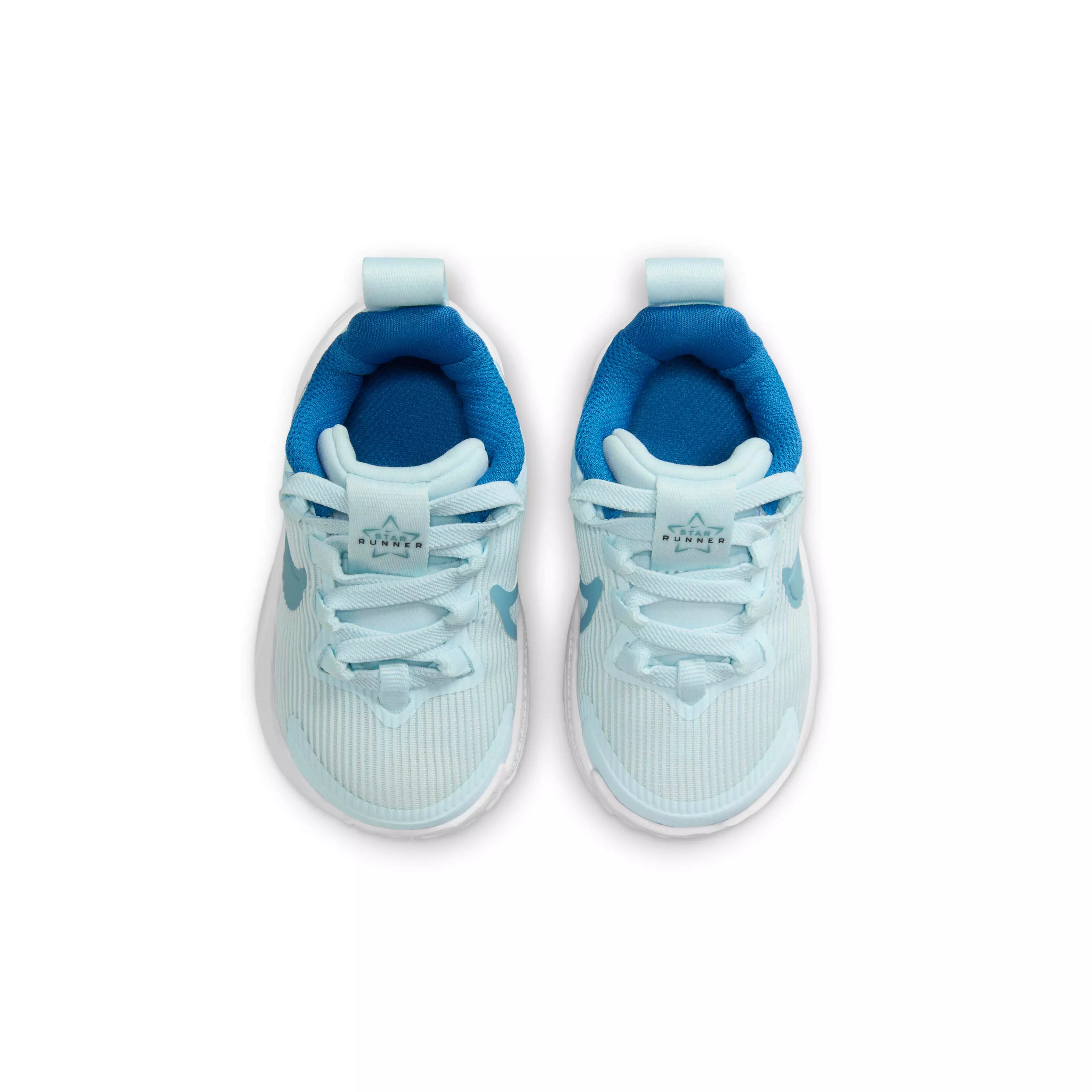 Nike Star Runner 4 "Glacier Blue/Astronomy Blue/White/Denim Turquoise" Infant Boys' Running Shoe - BLUE/BLUE/WHITE/TURQUOISE