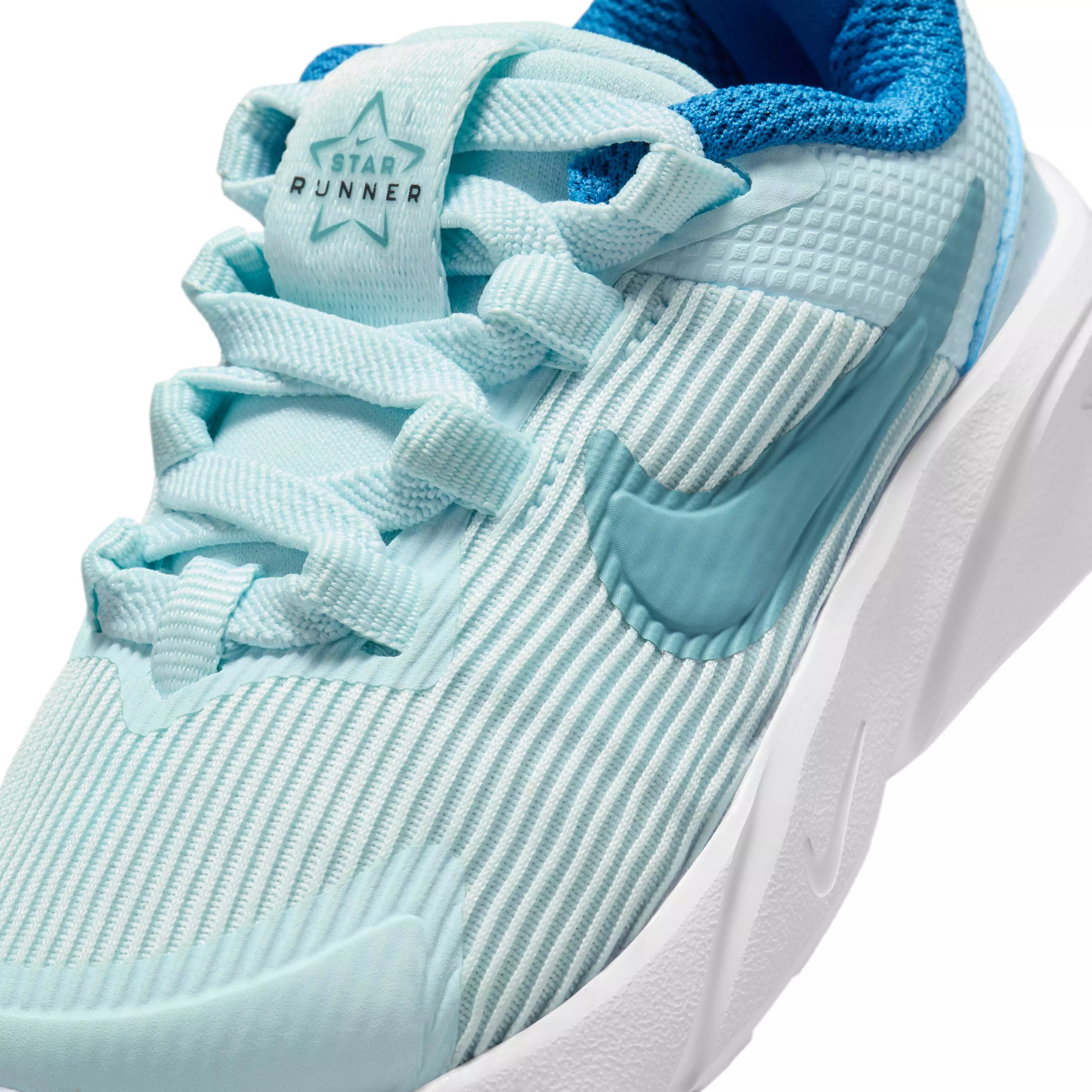 Nike Star Runner 4 "Glacier Blue/Astronomy Blue/White/Denim Turquoise" Infant Boys' Running Shoe - BLUE/BLUE/WHITE/TURQUOISE