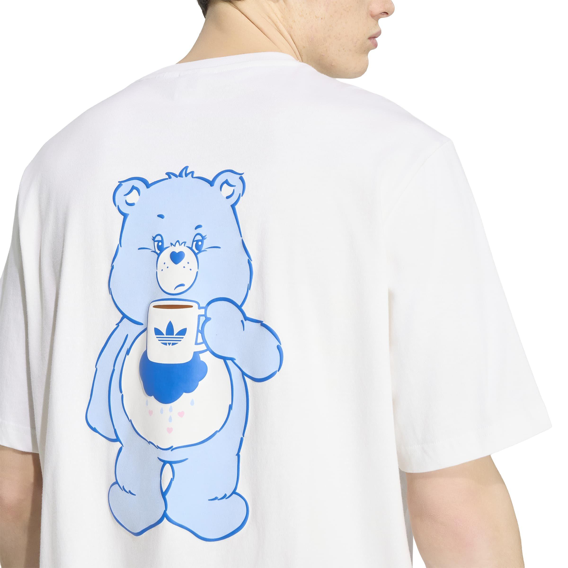 adidas Originals Men's Care Bears OS T-Shirt - White - WHITE Thumbnail View 4