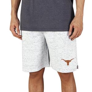 College Concepts Men's Texas Longhorns Throttle Shorts - White/Charcoal