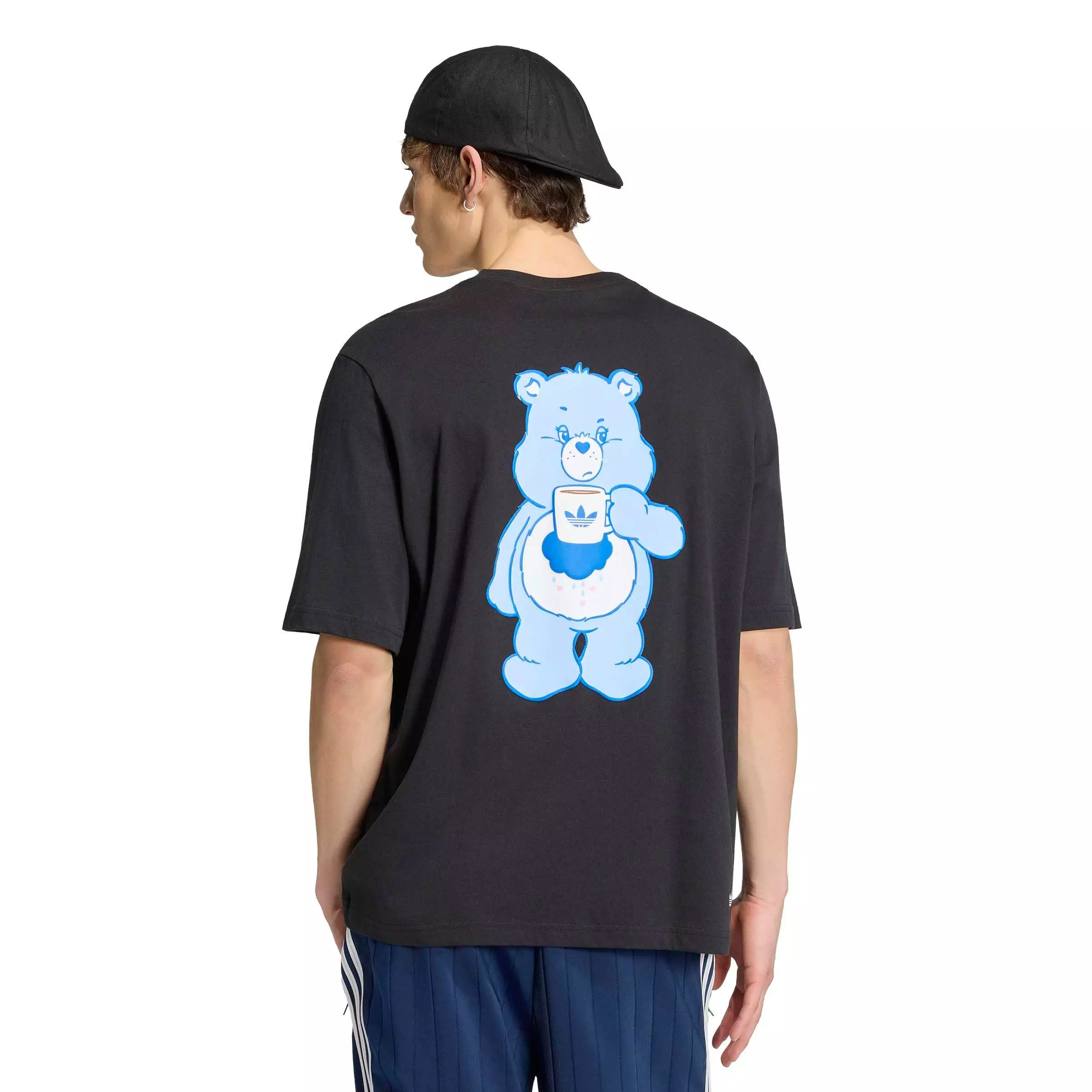 adidas Originals Men's Care Bears OS T-Shirt - Black - BLACK