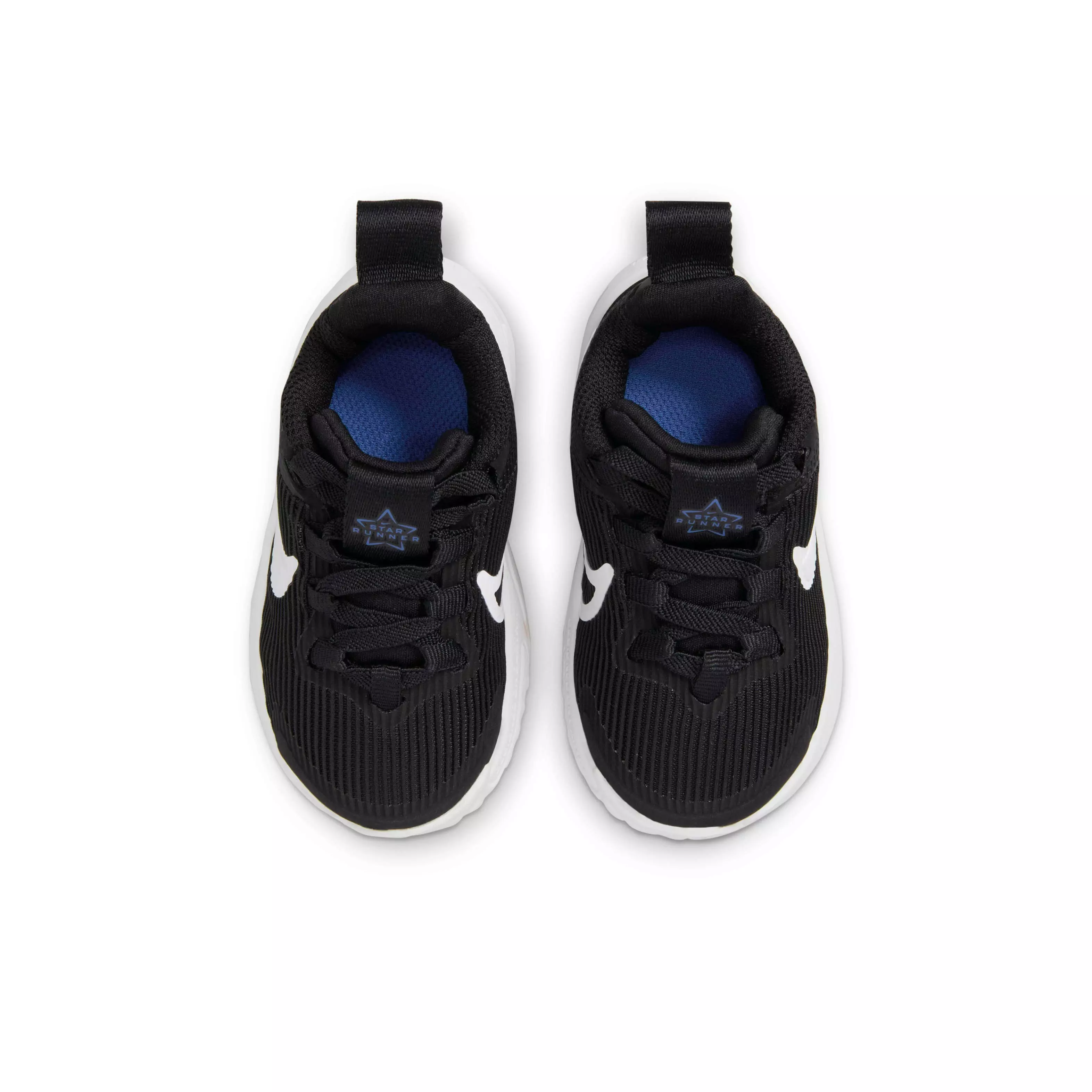 Nike Star Runner 4 "Black/Astronomy Blue/Photon Dust/White" Infant Boys' Running Shoe - BLACK/BLUE/DUST/WHITE