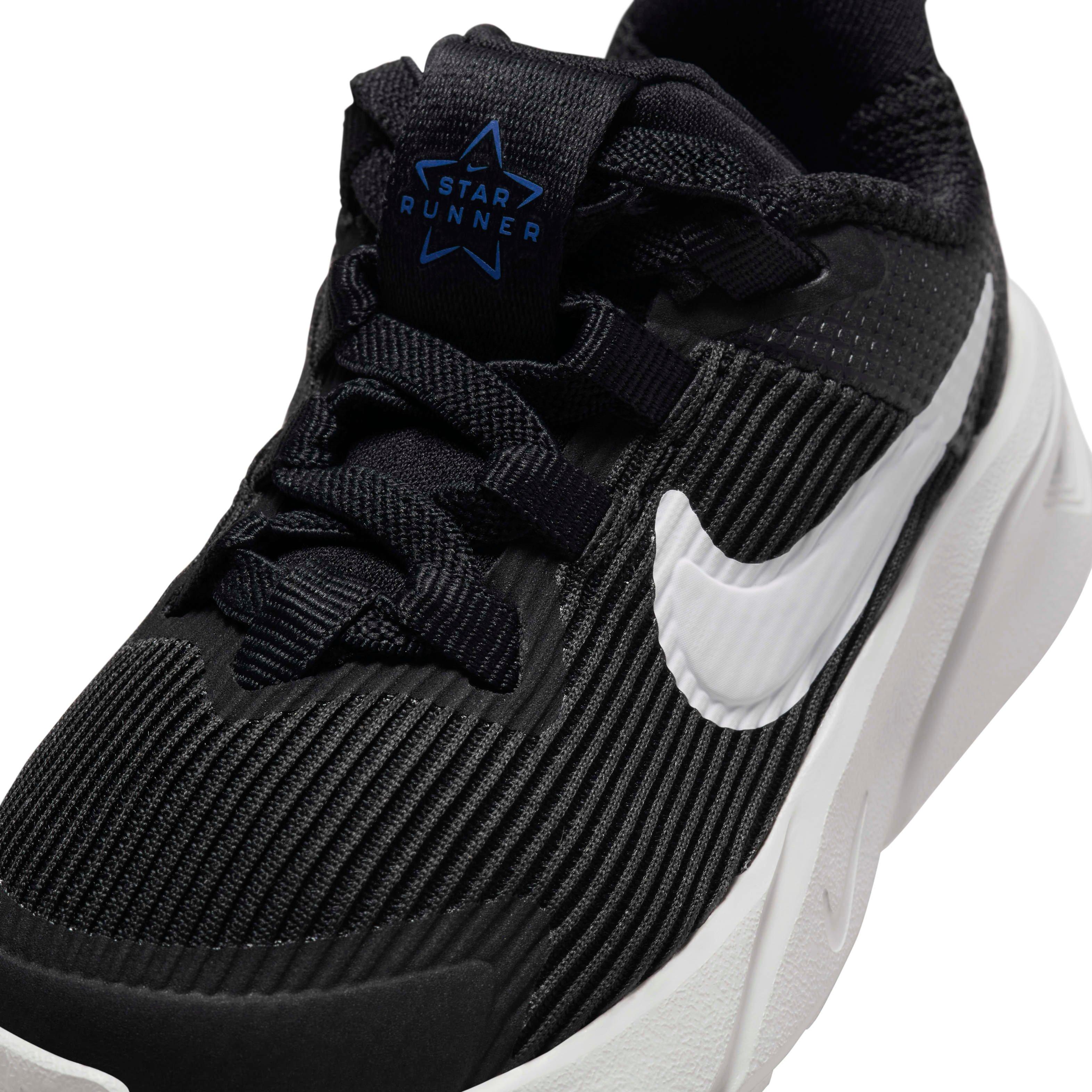 Nike Star Runner 4 Infant Boys' "Black/Astronomy Blue/Photon Dust/White" Running Shoe
