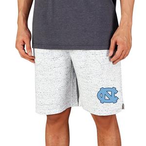College Concepts Men's North Carolina Tar Heels Throttle Shorts - White/Charcoal