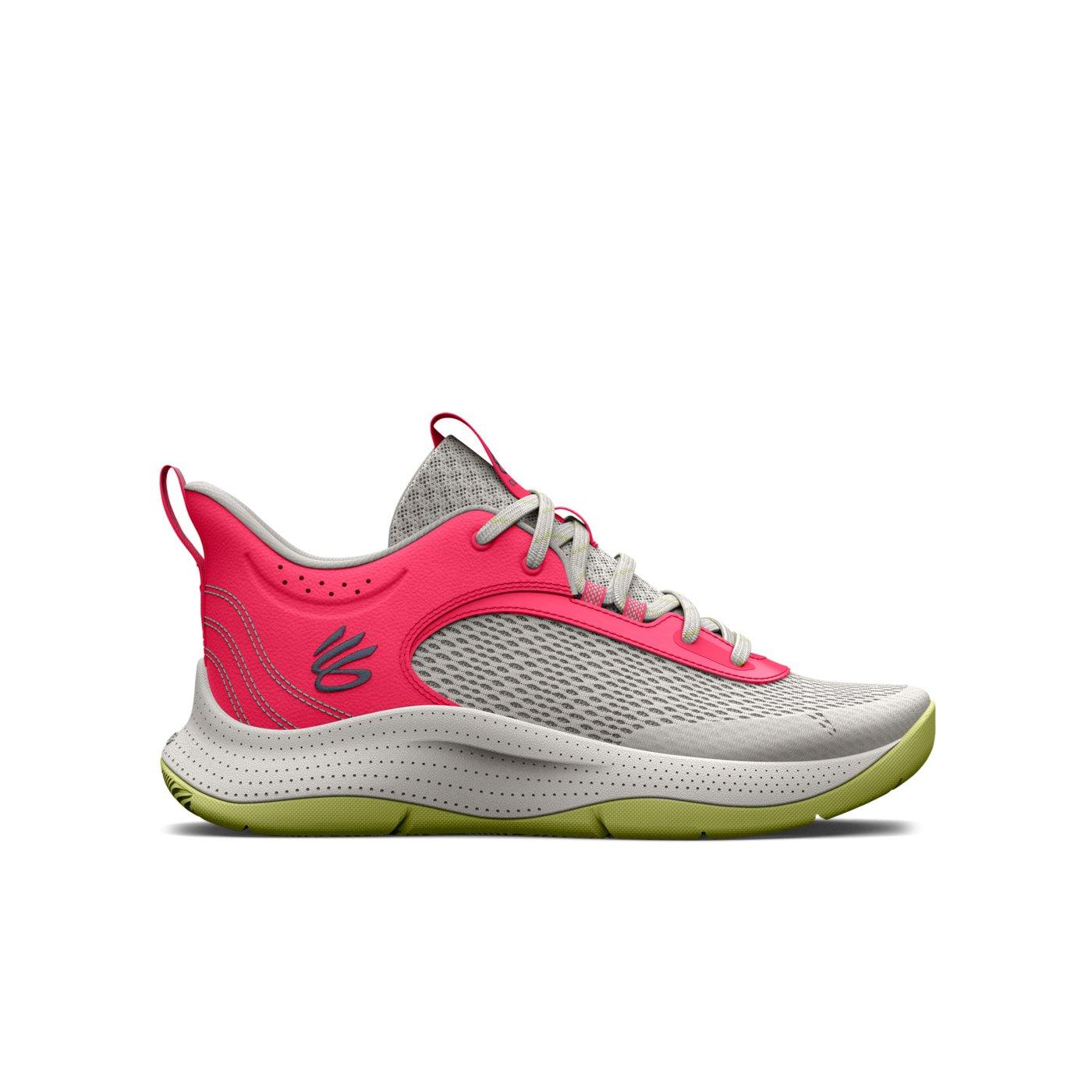 Under armour curry deals 3 kids pink