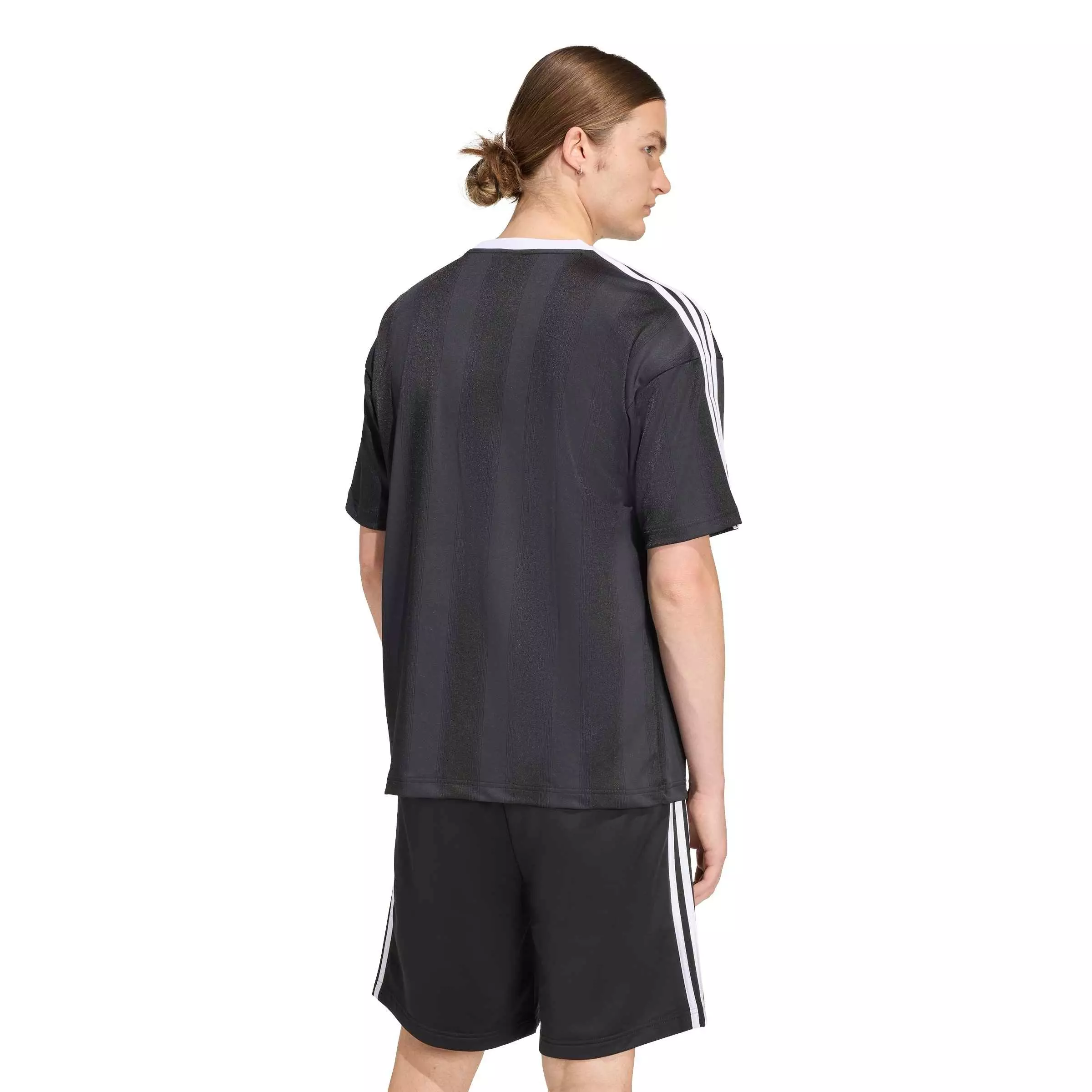 adidas Originals Men's Adicolor Jacquard Jersey - Black - BLACK