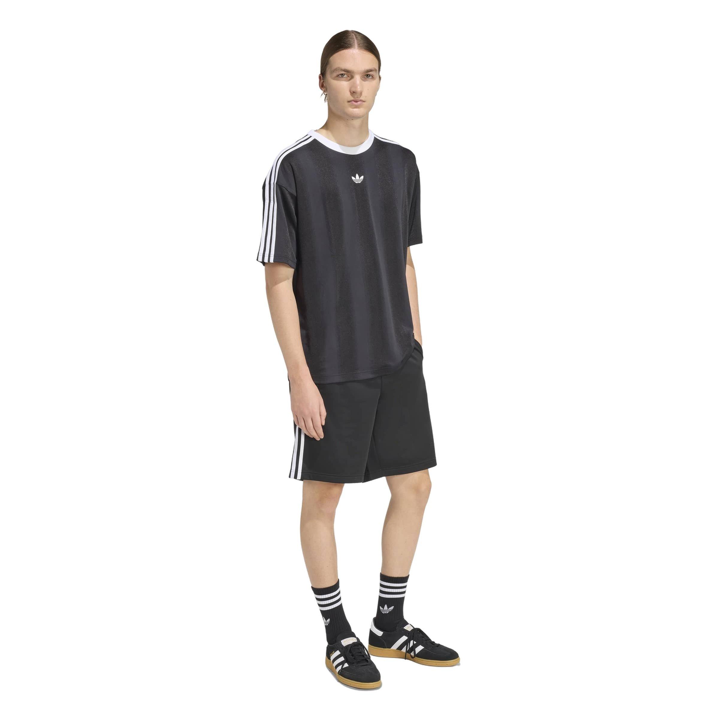 adidas Originals Men's Adicolor Jacquard Jersey - Black - BLACK Thumbnail View 5
