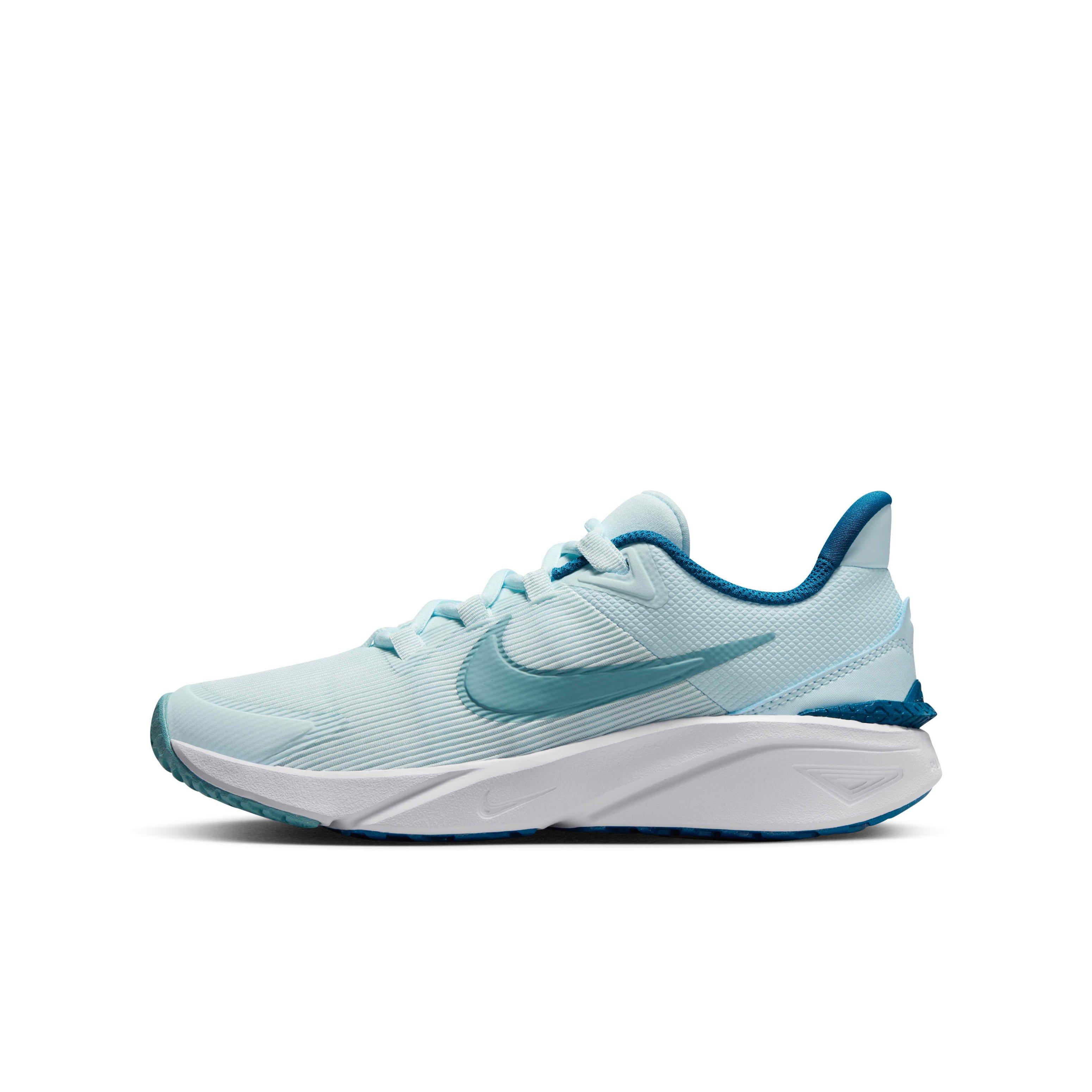 Nike Star Runner 4 Grade School Kids' "Glacier Blue/Astronomy Blue/White/Denim Turquoise" Shoe
