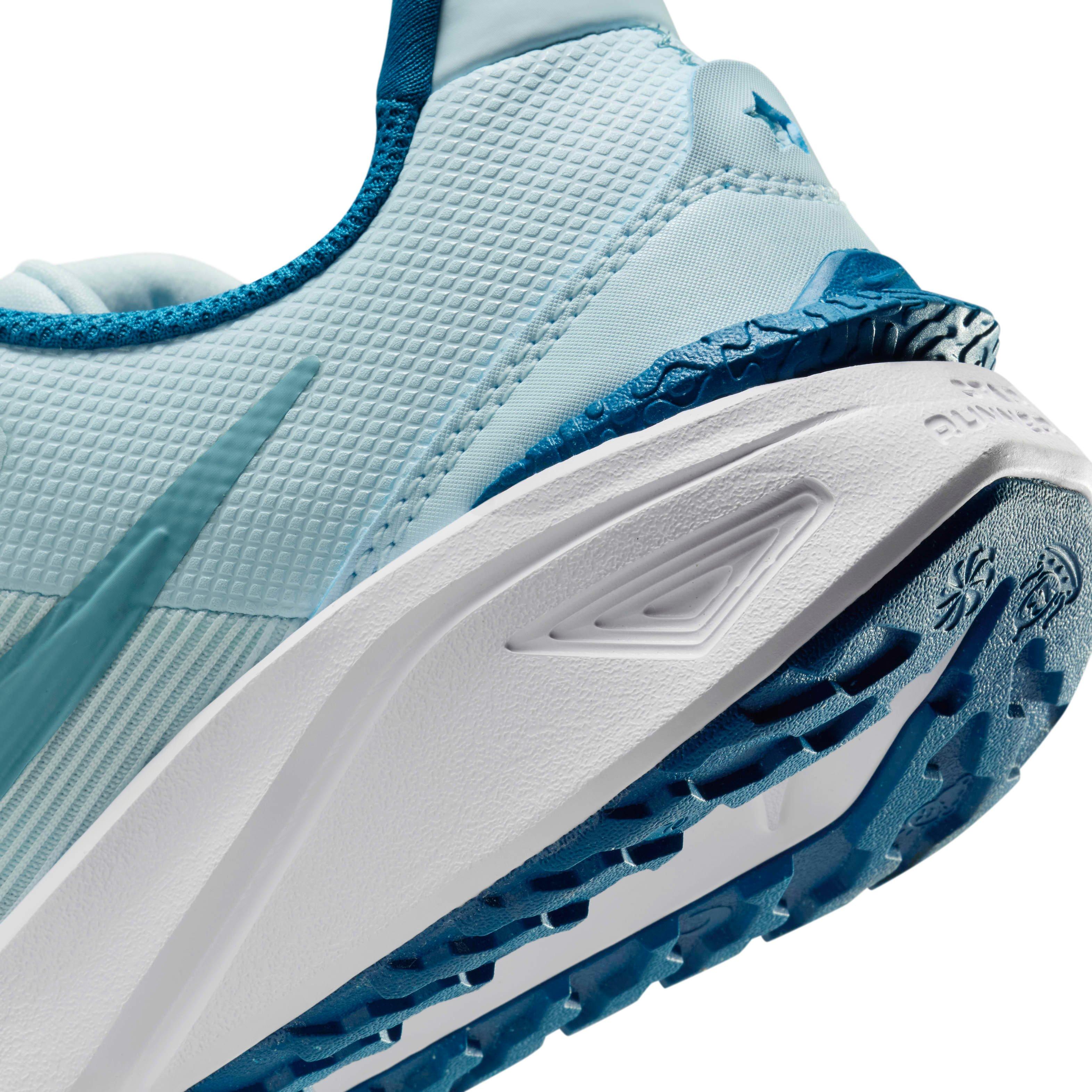 Nike Star Runner 4 Grade School Kids' "Glacier Blue/Astronomy Blue/White/Denim Turquoise" Shoe