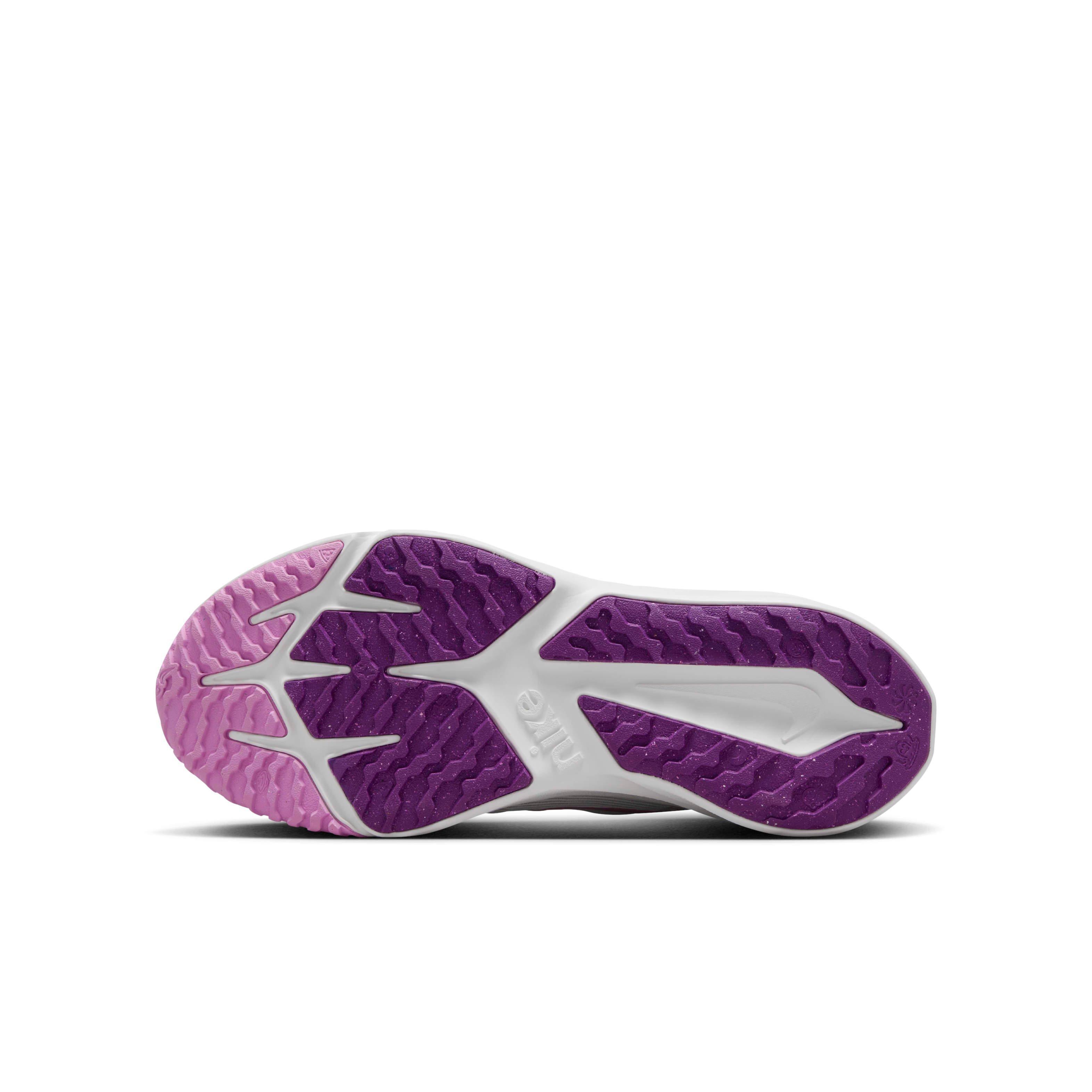 Nike Star Runner 4 "Summit White/Viotech/Summit White/Beyond Pink" Grade School Girls' Running Shoe - WHITE/VIOTECH/WHITE/PINK Thumbnail View 6