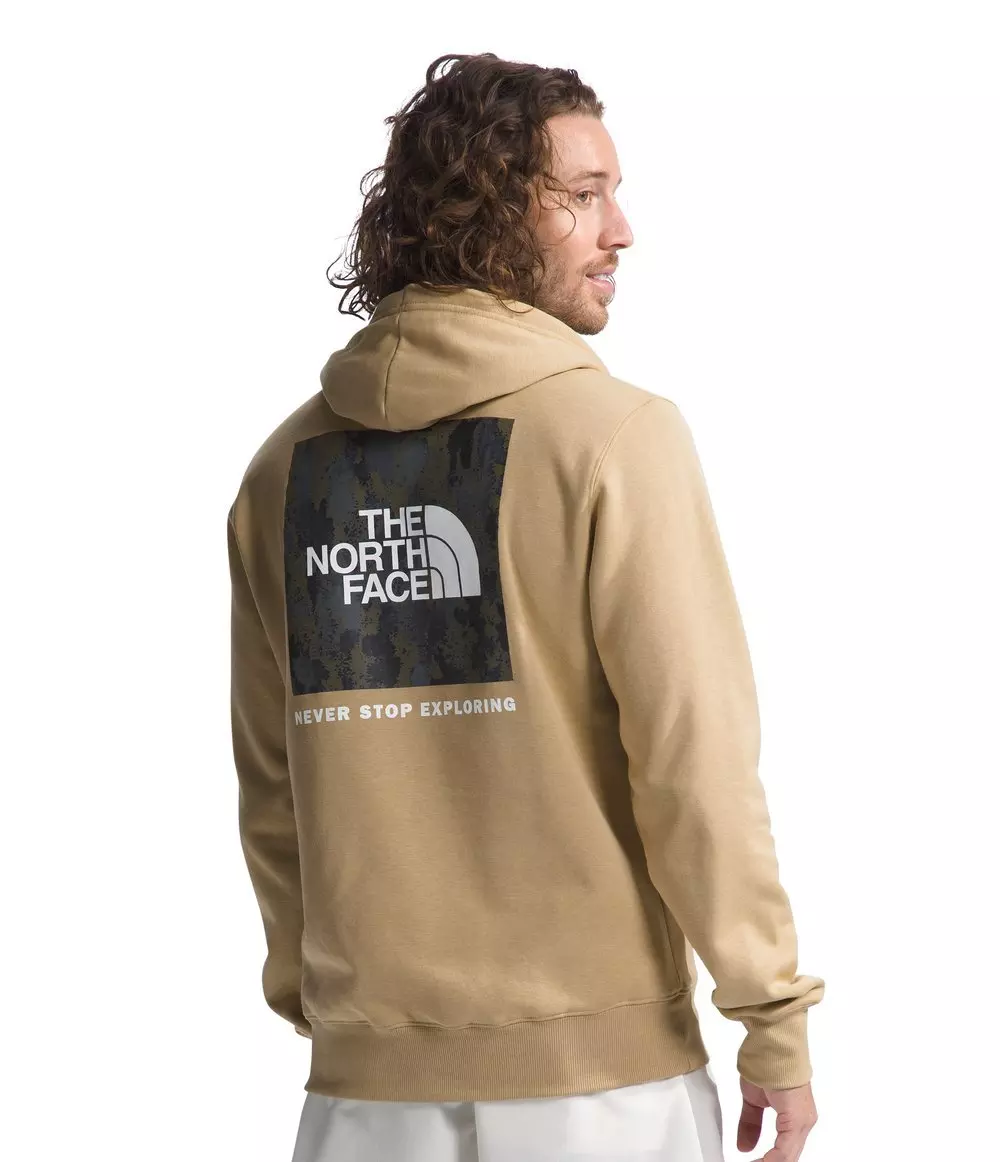 The North Face Men’s Box NSE Pullover Hoodie - KHAKI