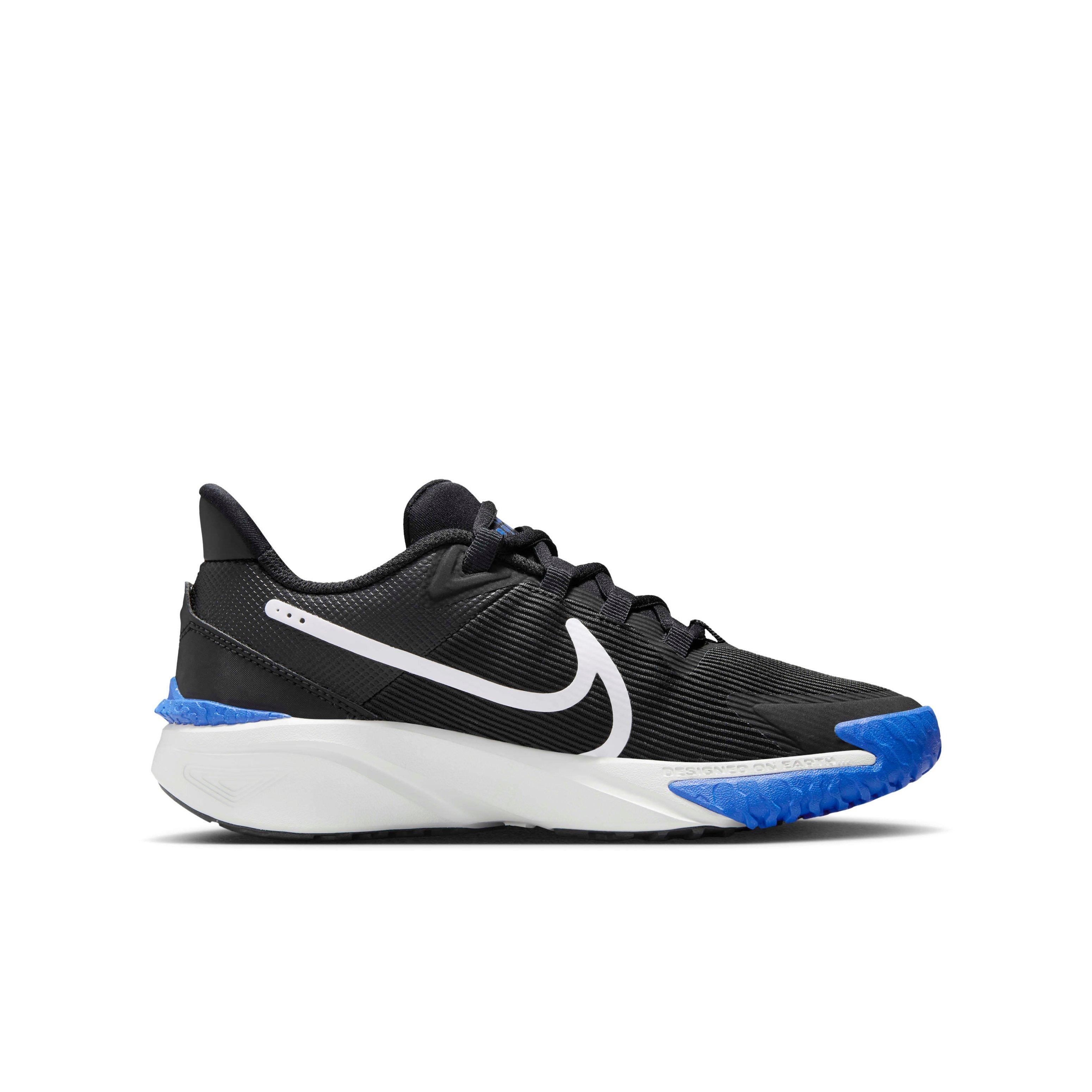 Nike Star Runner 4 "Black/Astronomy Blue/Photon Dust/White" Grade School Boys' Shoe - BLACK/BLUE/DUST/WHITE Thumbnail View 1