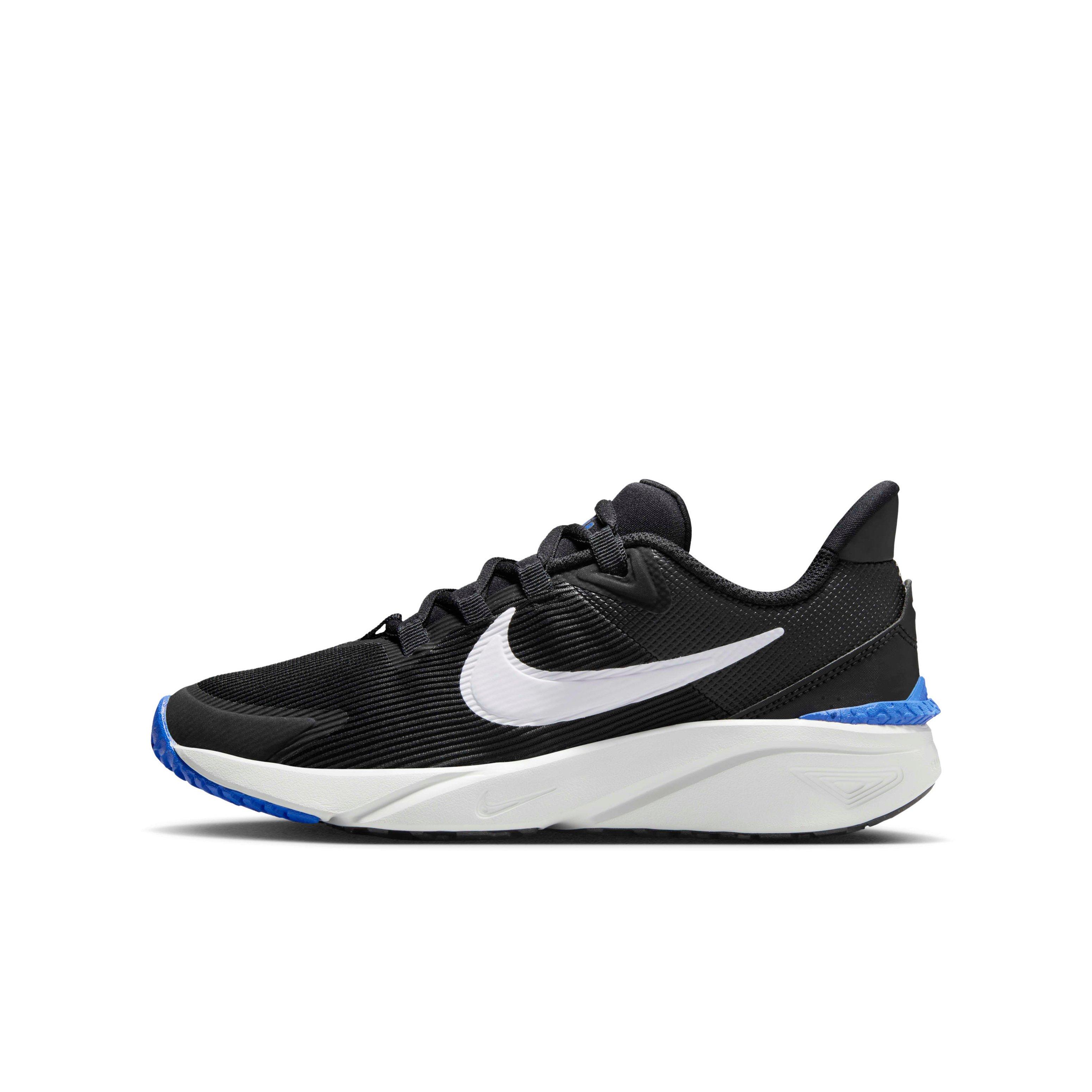 Nike Star Runner 4 "Black/Astronomy Blue/Photon Dust/White" Grade School Boys' Shoe - BLACK/BLUE/DUST/WHITE Thumbnail View 2