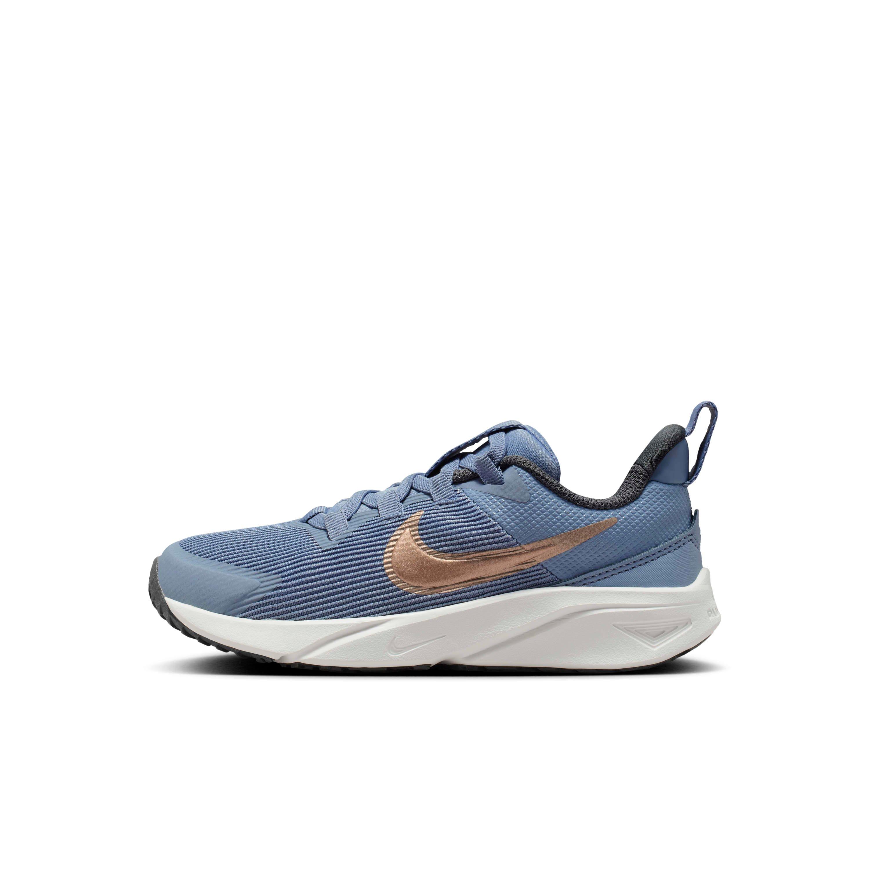 Nike Star Runner 4 Preschool Boys' "Ashen Slate/Armory Navy/Pure Platinum/Red Bronze" Running Shoe