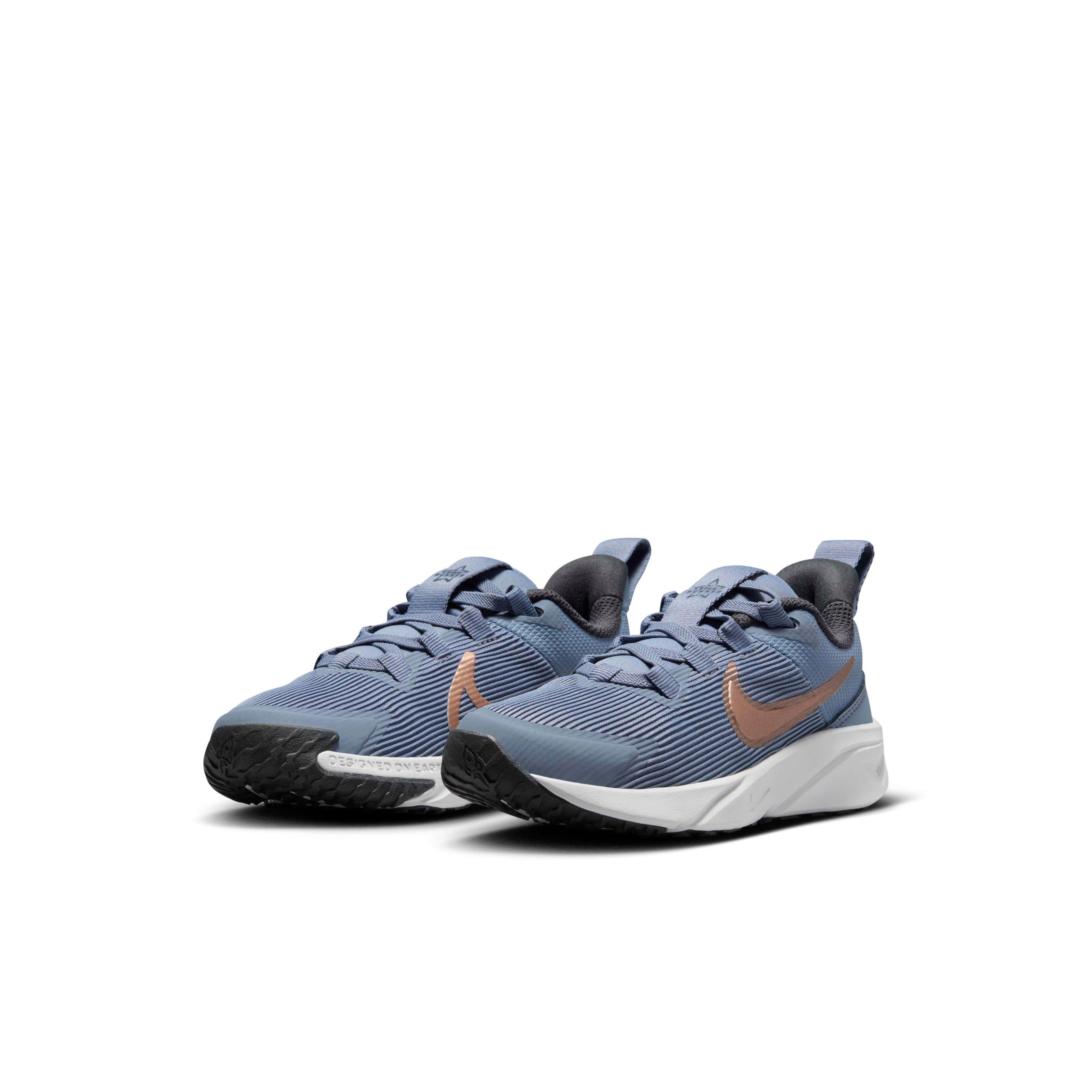 Nike Star Runner 4 Preschool Boys' "Ashen Slate/Armory Navy/Pure Platinum/Red Bronze" Running Shoe