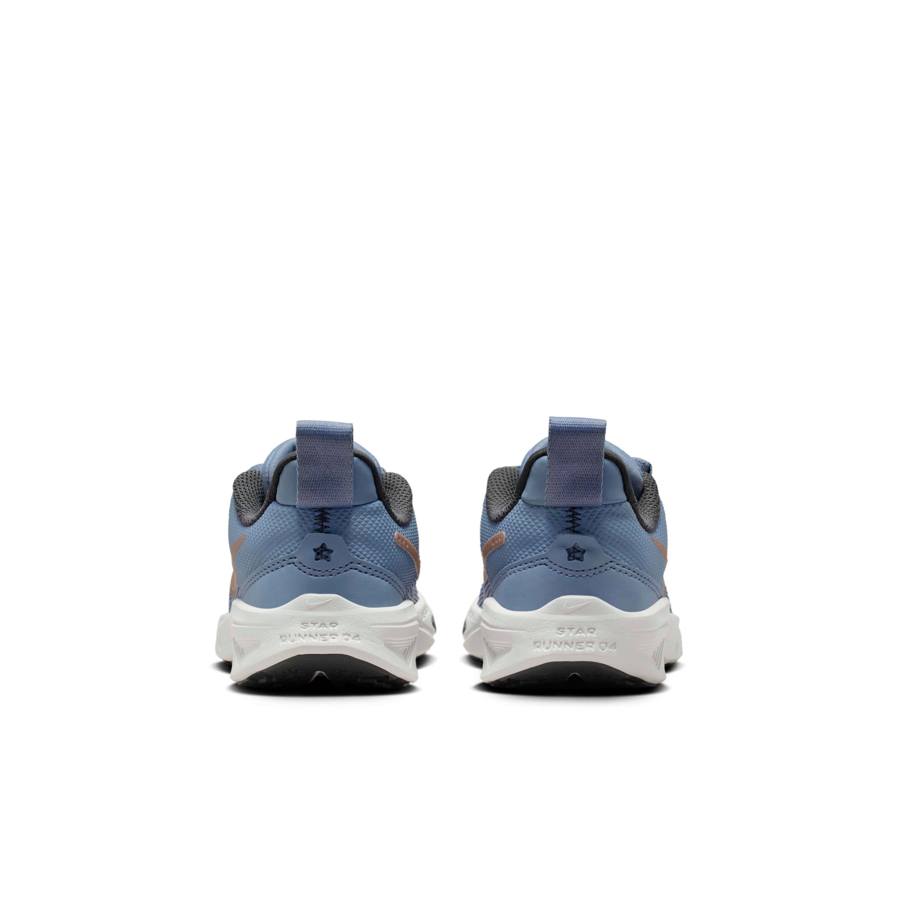 Nike Star Runner 4 Preschool Boys' "Ashen Slate/Armory Navy/Pure Platinum/Red Bronze" Running Shoe