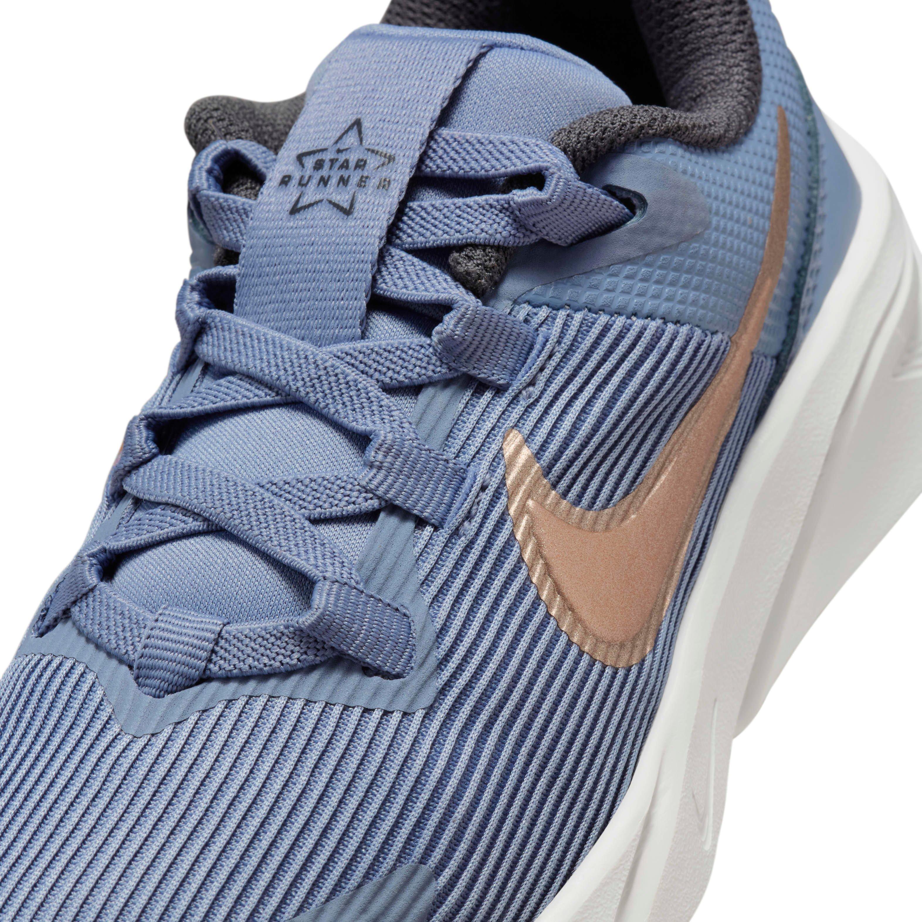 Nike Star Runner 4 Preschool Boys' "Ashen Slate/Armory Navy/Pure Platinum/Red Bronze" Running Shoe