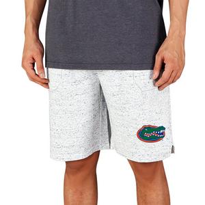 College Concepts Men's Florida Gators Throttle Shorts - White/Charcoal
