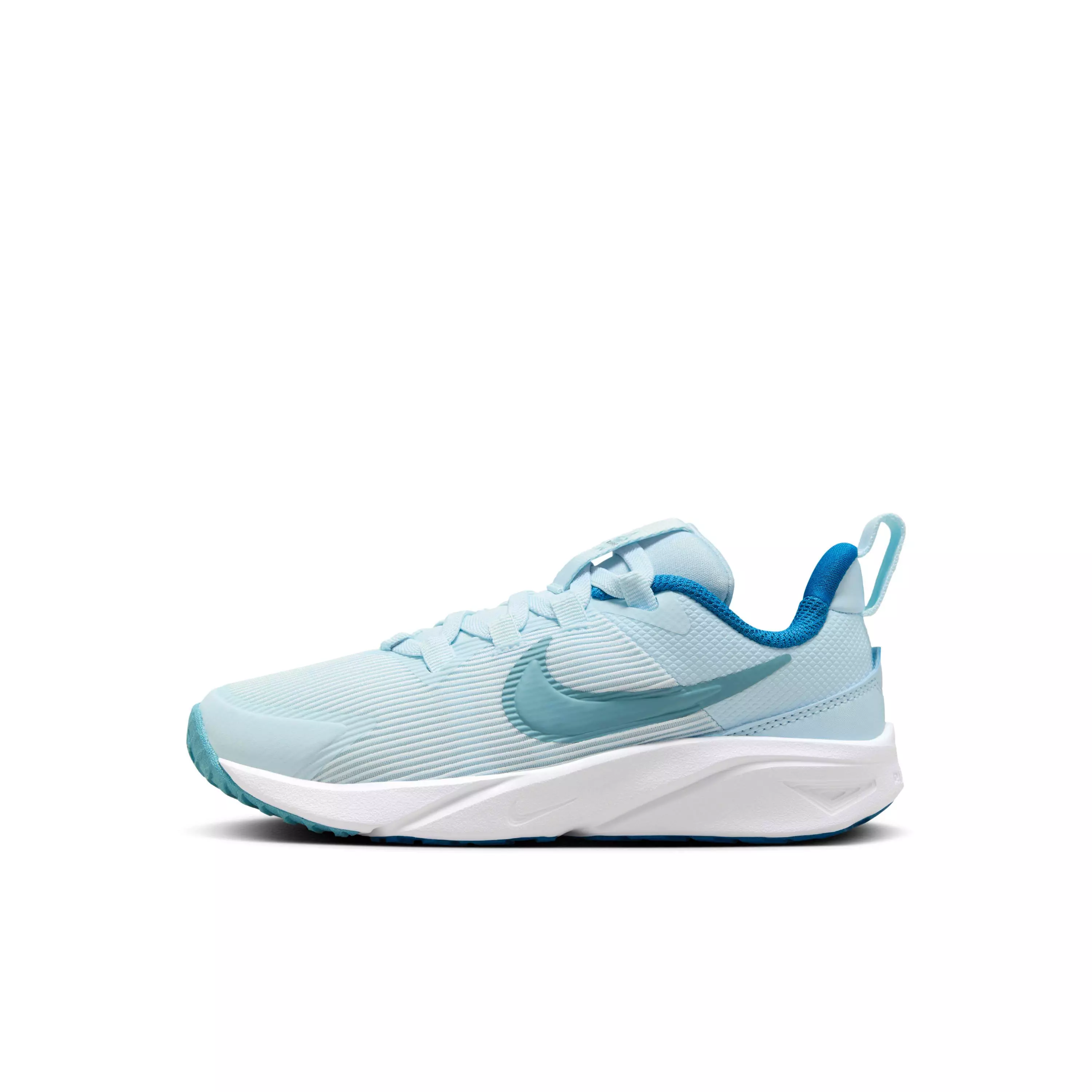 Nike Star Runner 4 "Glacier Blue/Astronomy Blue/White/Denim Turquoise" Preschool Boys' Running Shoe - BLUE/BLUE/WHITE/TURQUOISE
