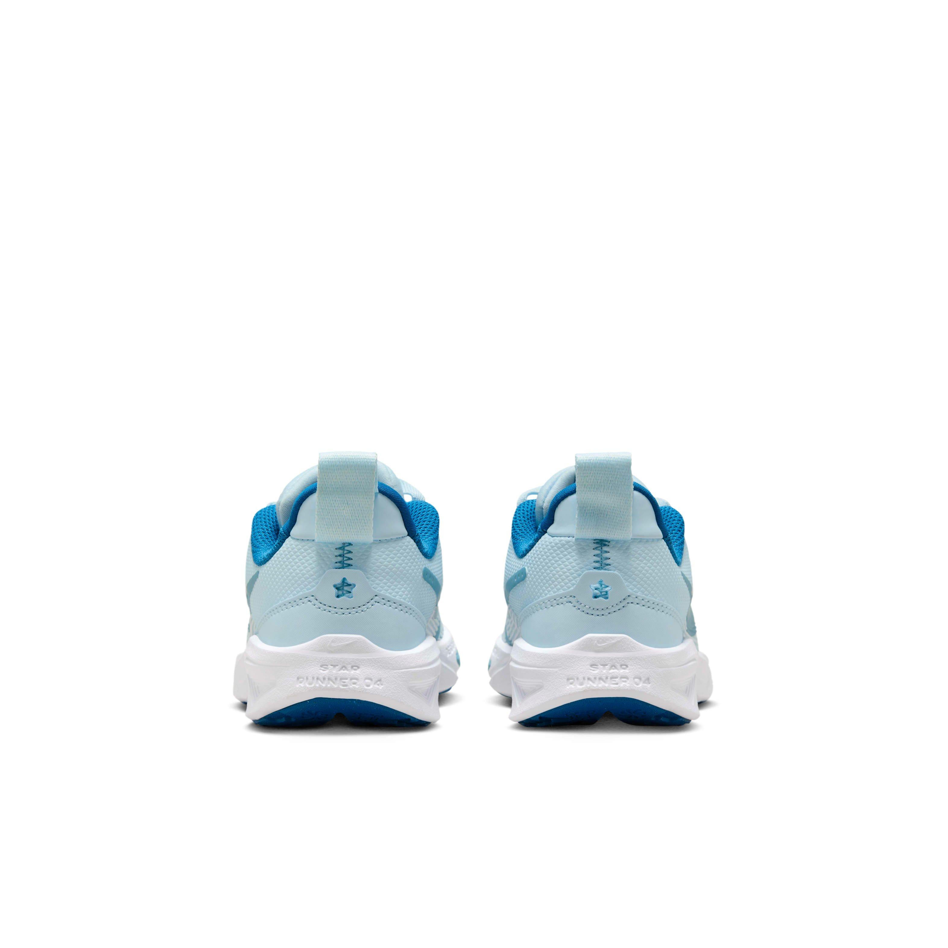 Nike Star Runner 4 Preschool Boys' "Glacier Blue/Astronomy Blue/White/Denim Turquoise" Running Shoe