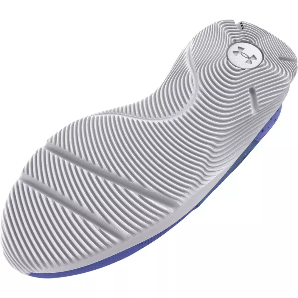 Under Armour Infinity 2.0 AL Printed "Baja Blue/Iridescent" Preschool Girls' Running Shoe - BLUE/IRIDESCENT