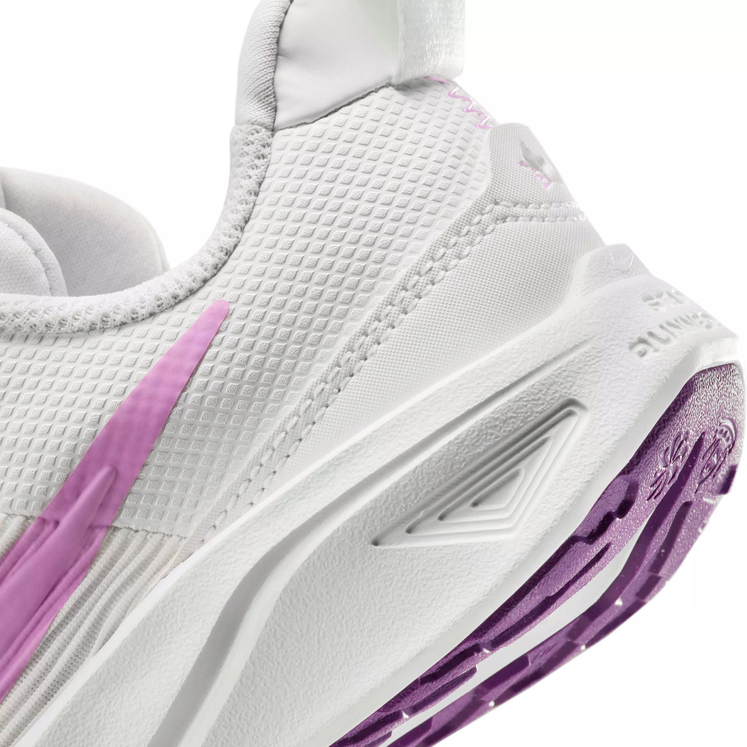 Nike Star Runner 4 "Summit White/Viotech/Summit White/Beyond Pink" Preschool Girls' Running Shoe - WHITE/VIOTECH/WHITE/PINK