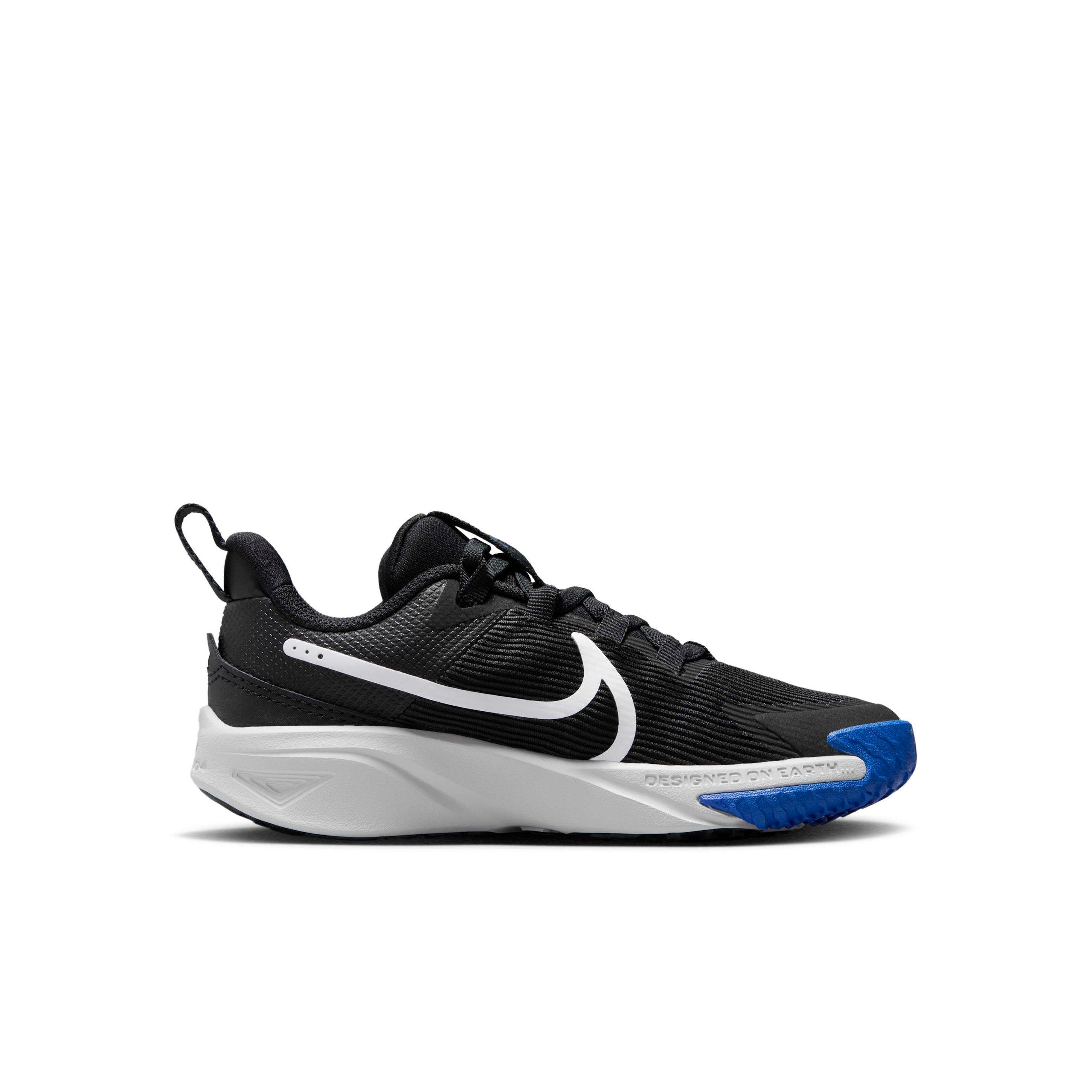 Nike Star Runner 4 "Black/Astronomy Blue/Photon Dust/White" Preschool Boys' Running Shoe - BLACK/BLUE/DUST/WHITE Thumbnail View 1