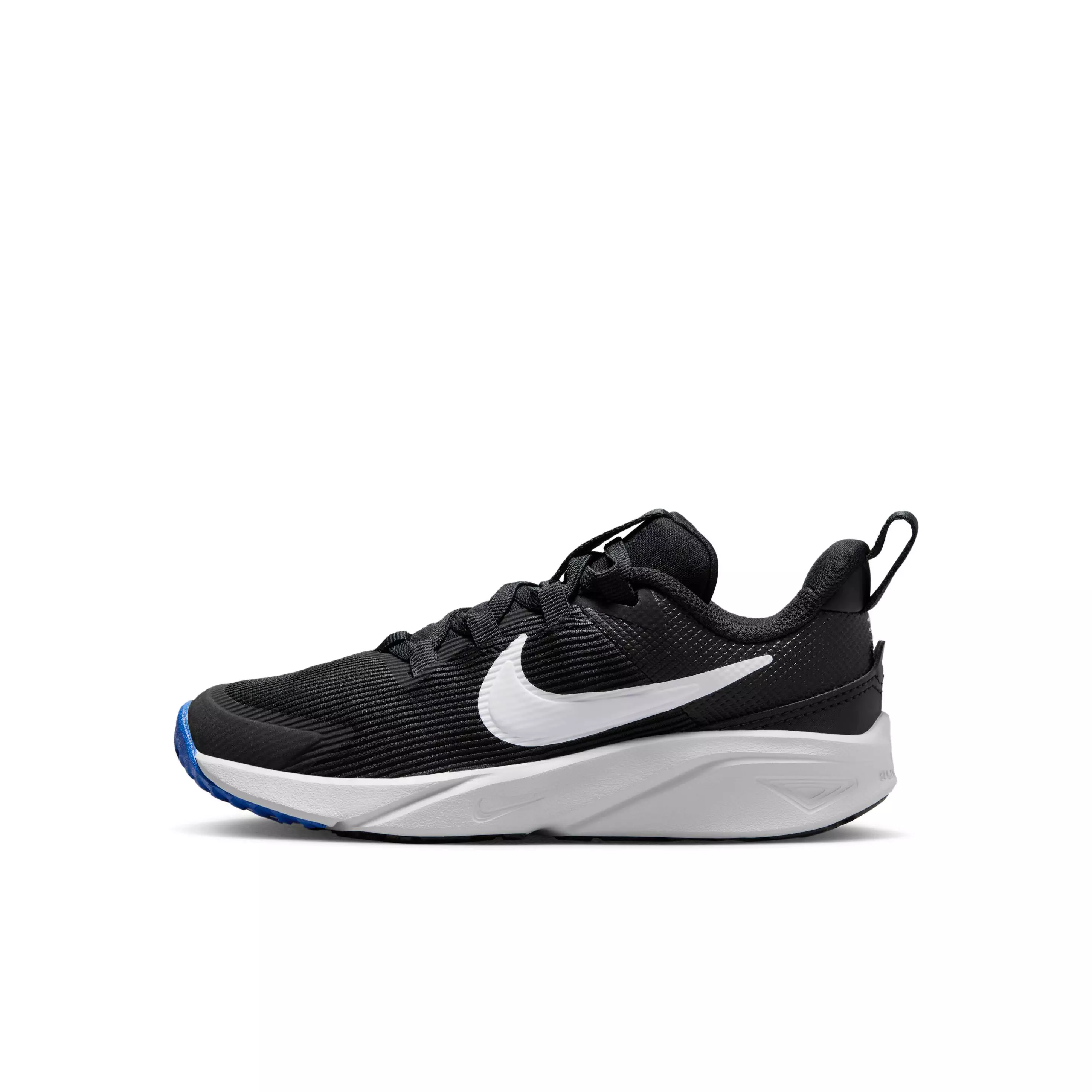 Nike Star Runner 4 "Black/Astronomy Blue/Photon Dust/White" Preschool Boys' Running Shoe - BLACK/BLUE/DUST/WHITE