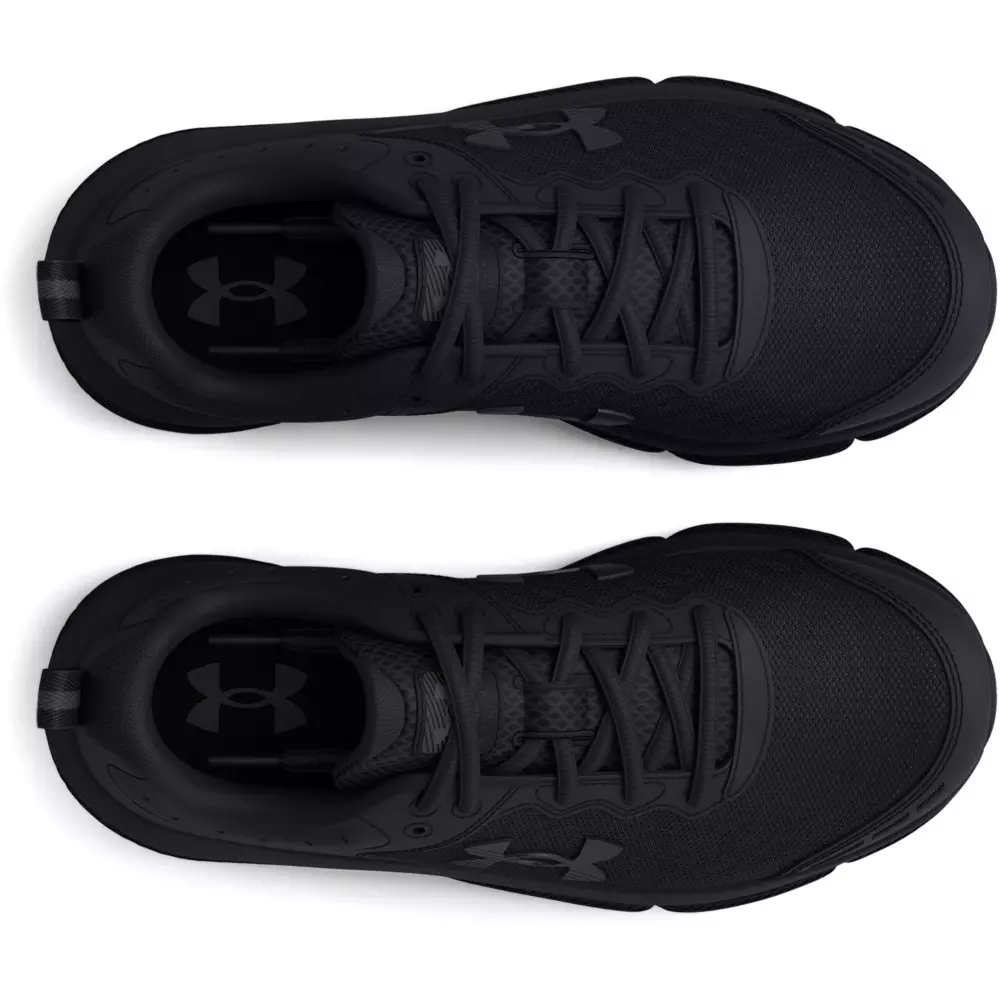 Under Armour Assert 10 "Black" Grade School Boys' Running Shoe - BLACK