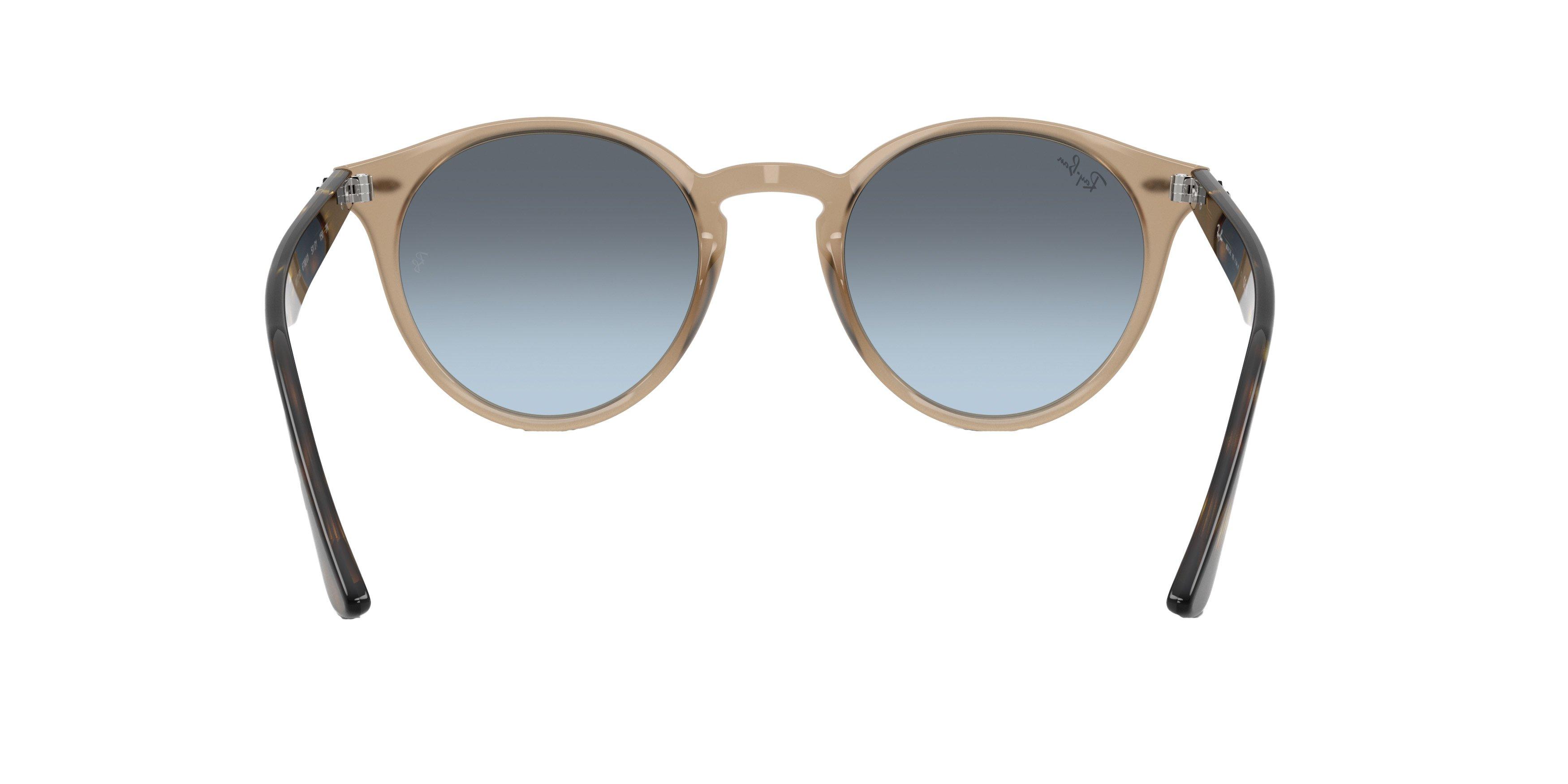 Ray-Ban RB 2180 Round Sunglasses - GREY/BLUE Thumbnail View 3