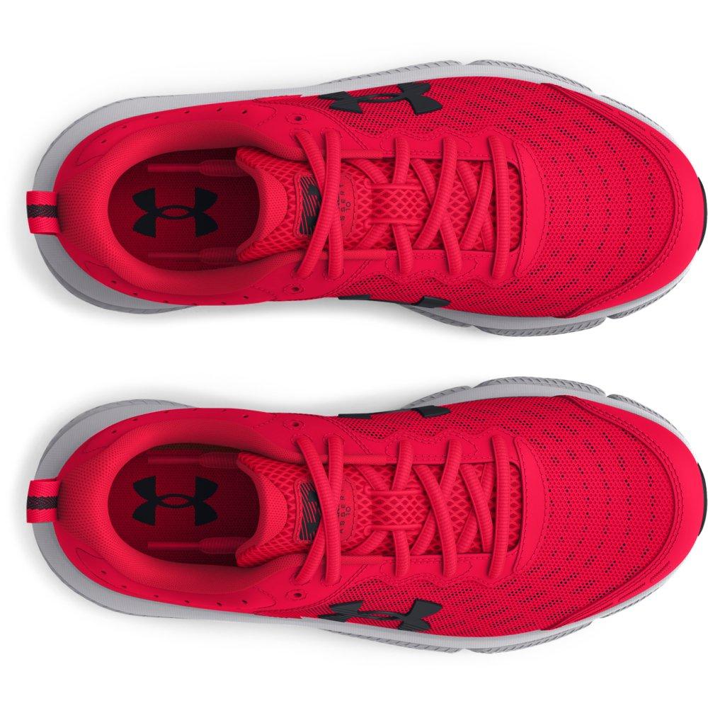 Under Armour Assert 10 Grade School Boys' "Red/Black" Running Shoe