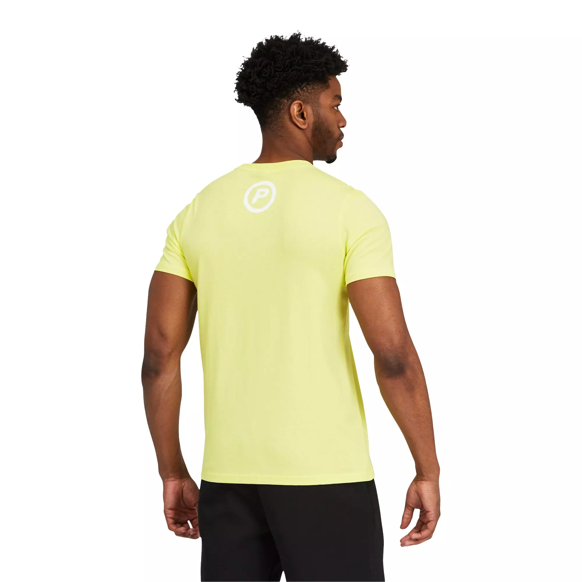 PUMA Men's Hoops Men's Basketball "Yellow" Tee - YELLOW