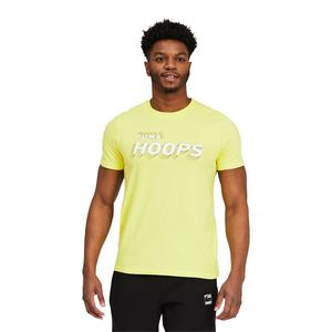 PUMA Men's Hoops Men's Basketball "Yellow" Tee