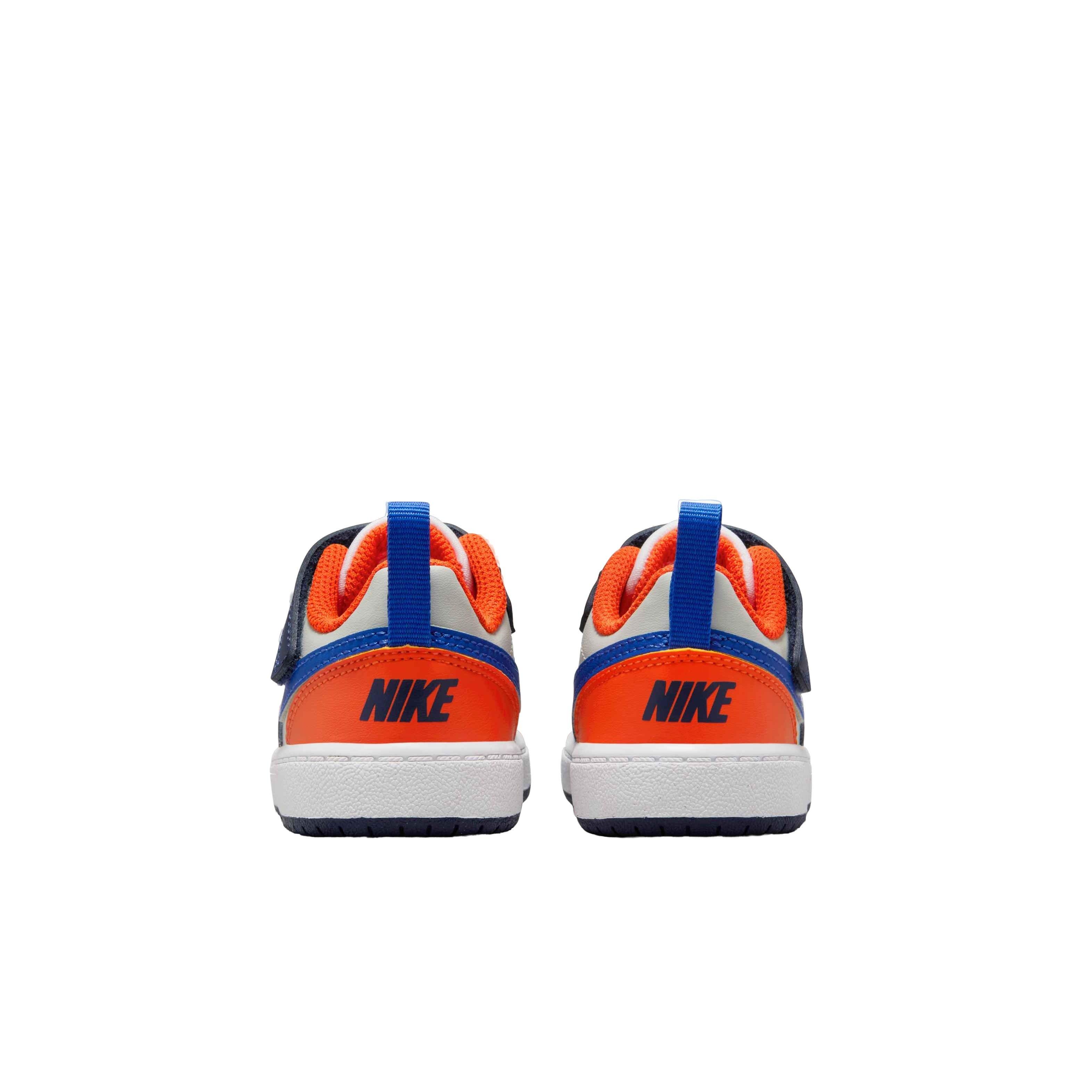 Nike Court Borough Low Recraft "Midnight Navy/Hyper Royal/Team Orange" Infant Boys' Shoe - NAVY/ROYAL/ORANGE Thumbnail View 5