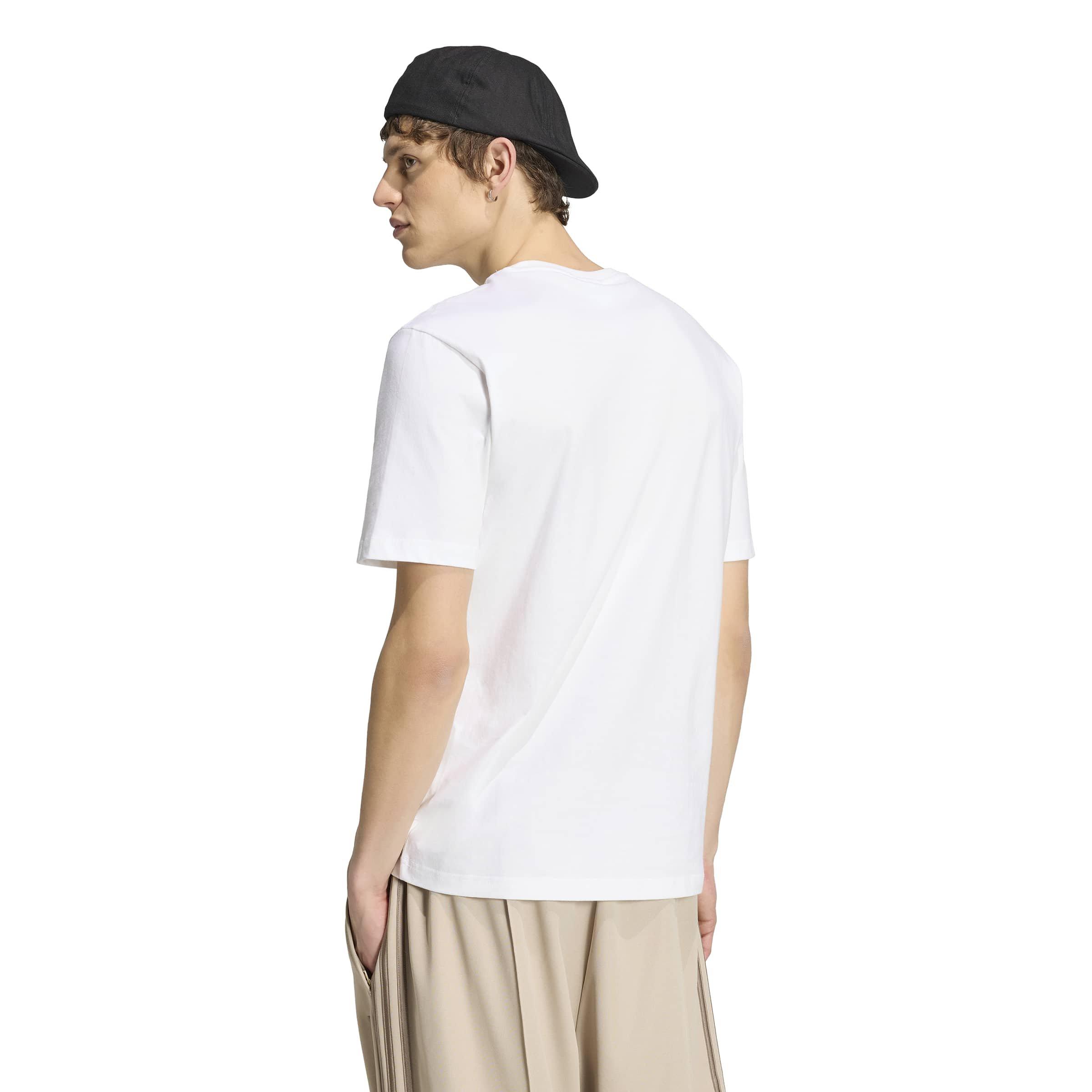 adidas Originals Men's Care bear TI T-Shirt - White - WHITE Thumbnail View 2