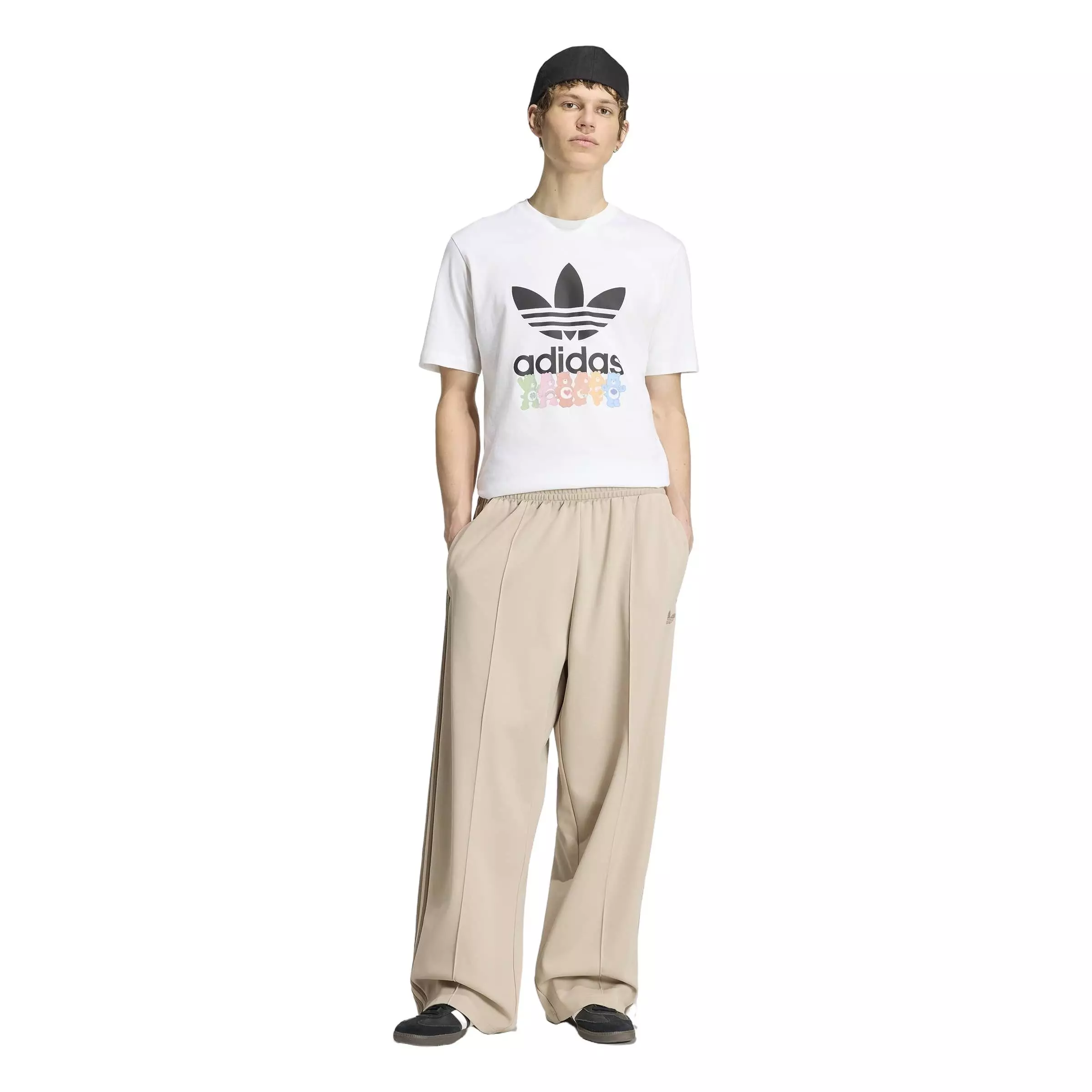 adidas Originals Men's Care bear TI T-Shirt - White - WHITE