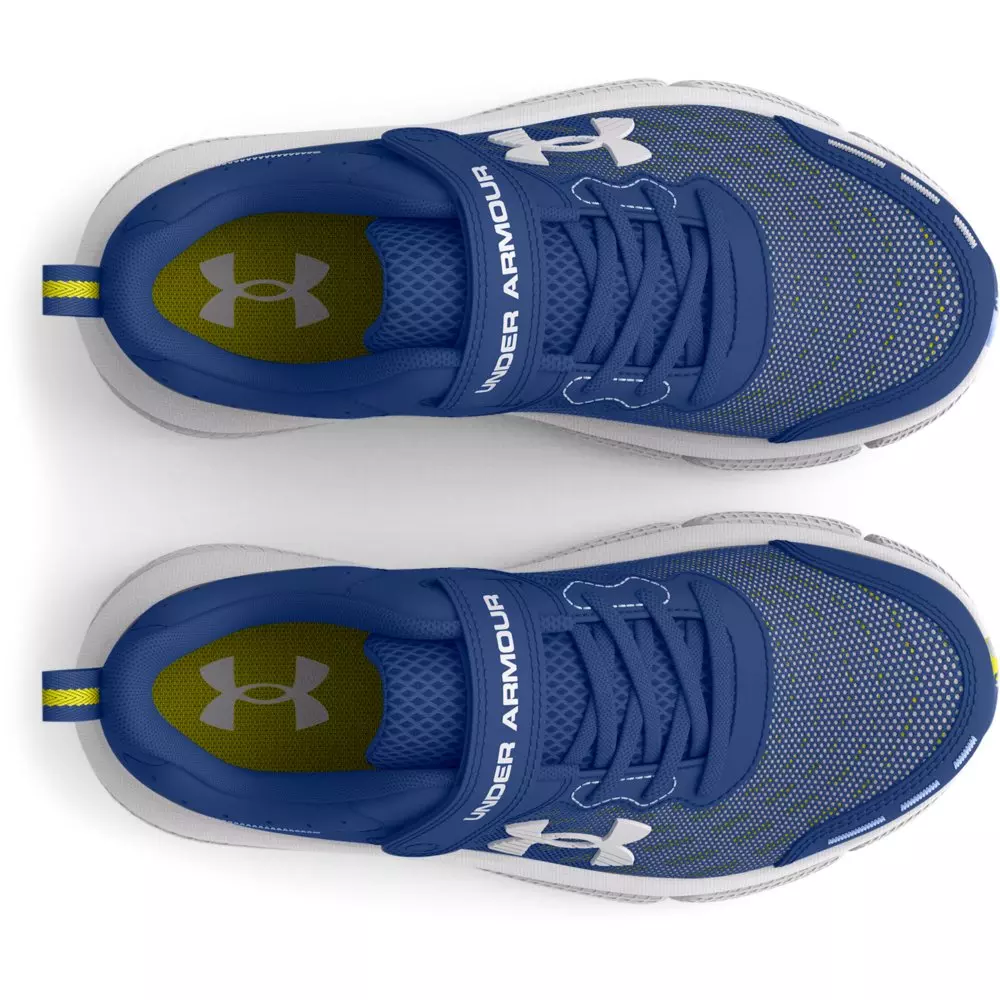 Under Armour Assert 10 AC "Blue Mirage/Starfruit/Halo Grey" Preschool Boys' Running Shoe - BLUE/STARFRUIT/GREY