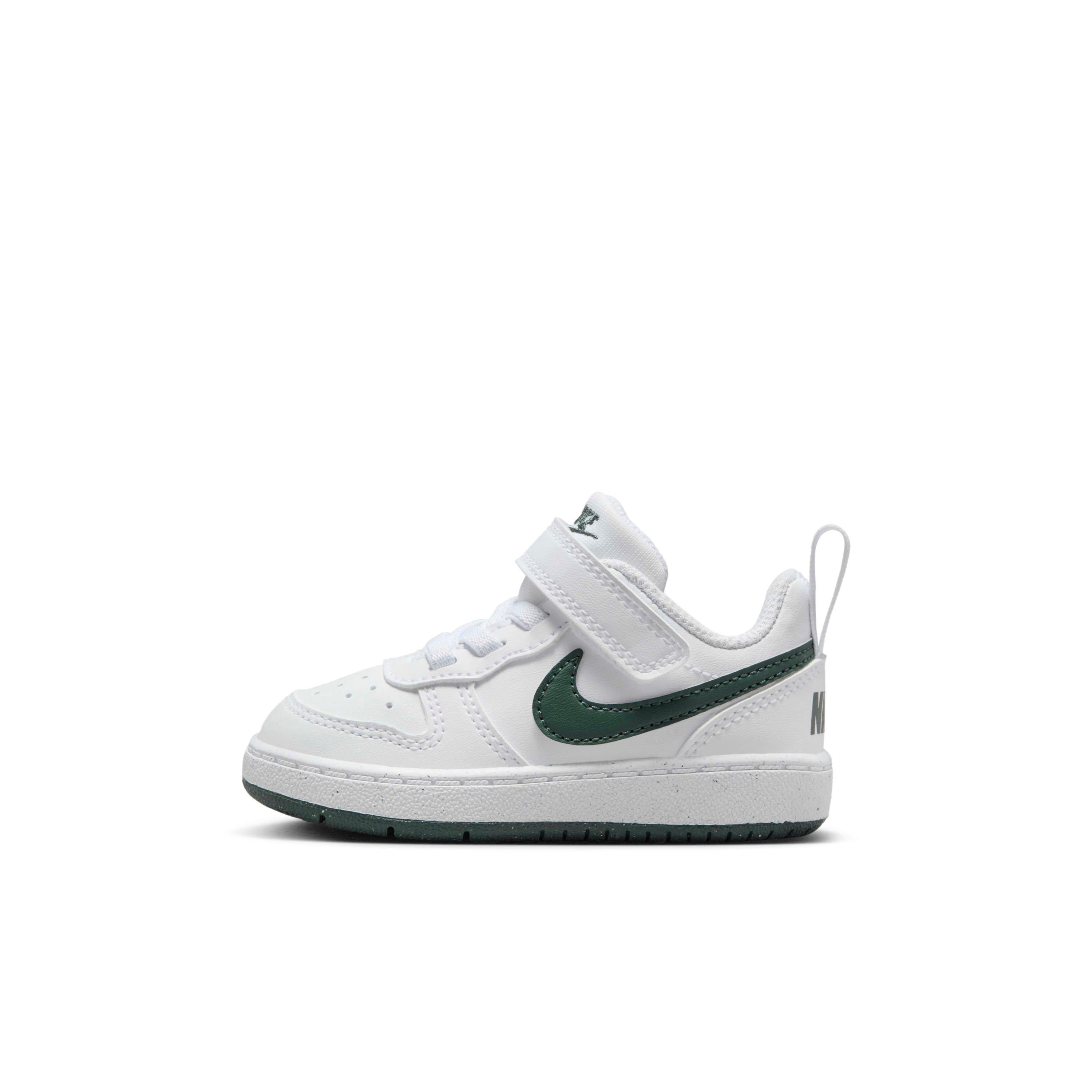 Nike Court Borough Low Recraft Infant Boys' "White/Vintage Green" Shoe
