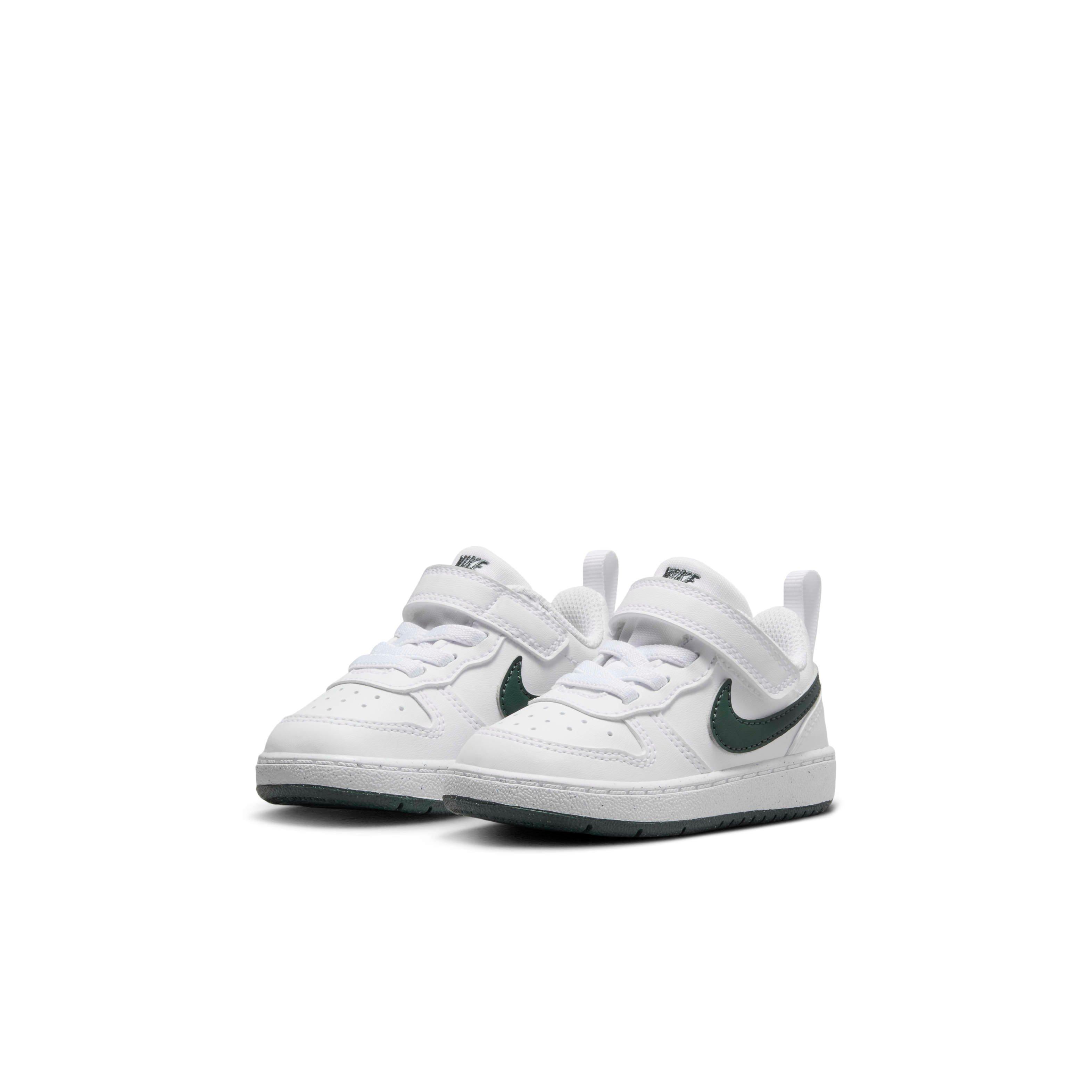 Nike Court Borough Low Recraft Infant Boys' "White/Vintage Green" Shoe
