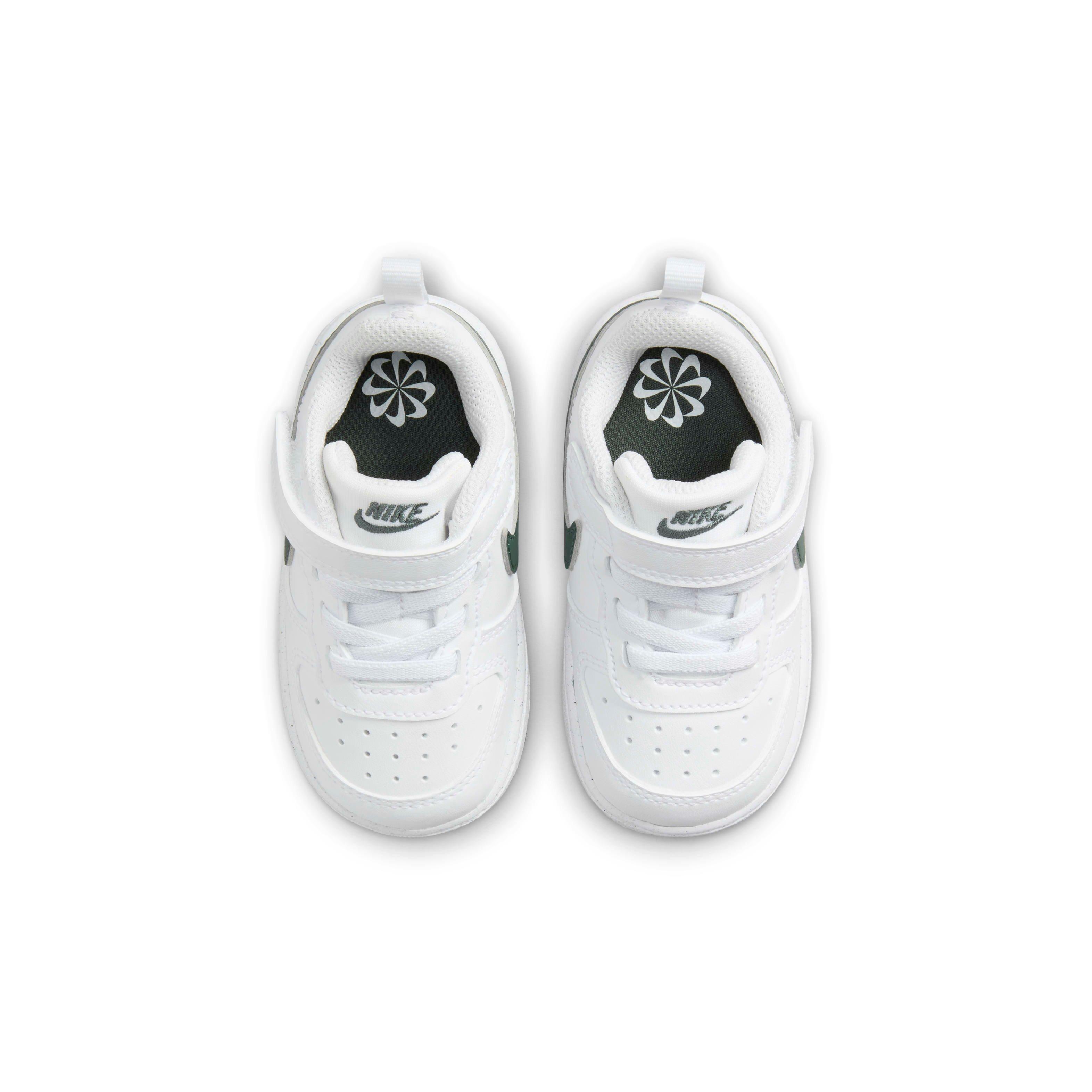 Nike Court Borough Low Recraft Infant Boys' "White/Vintage Green" Shoe