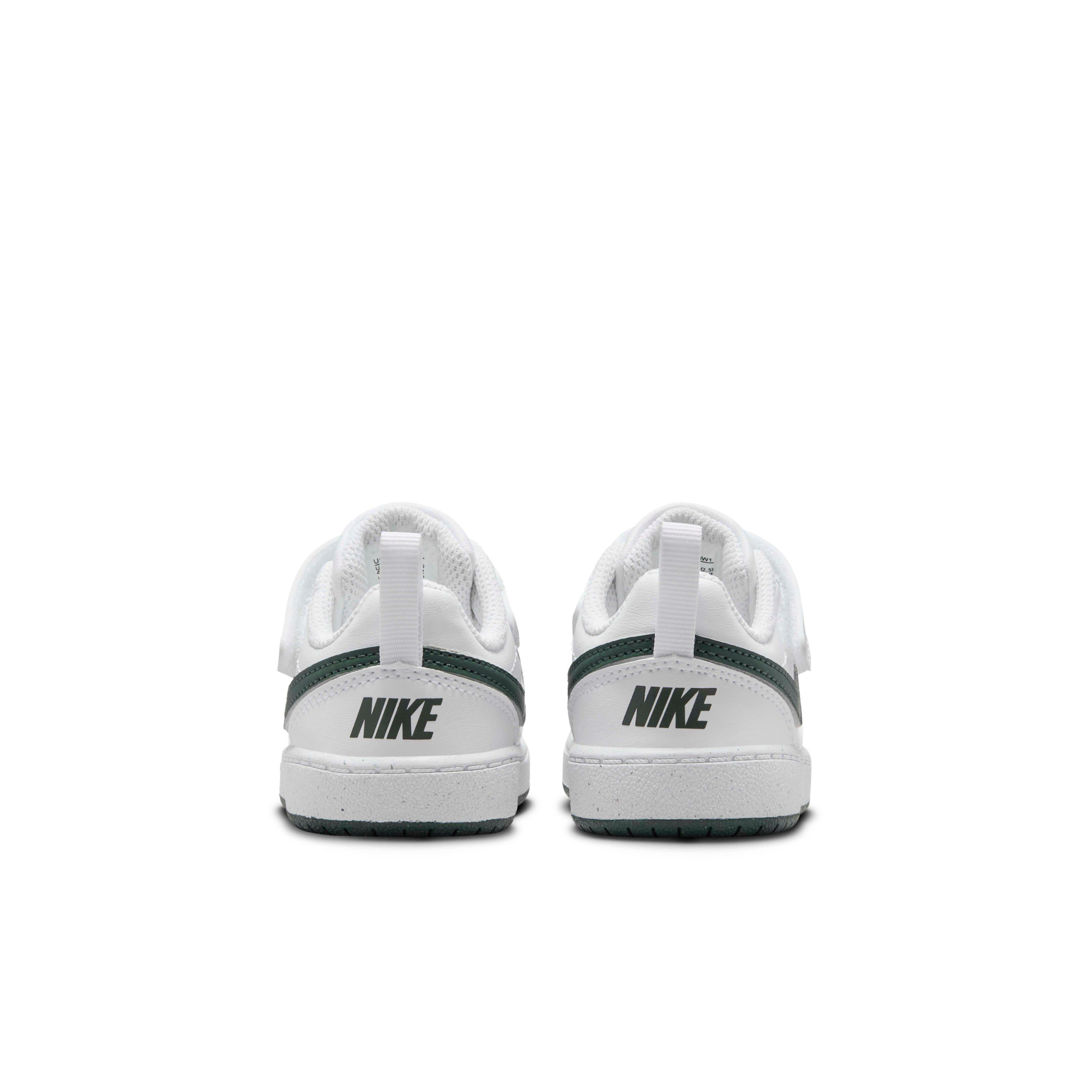 Nike Court Borough Low Recraft Infant Boys' "White/Vintage Green" Shoe