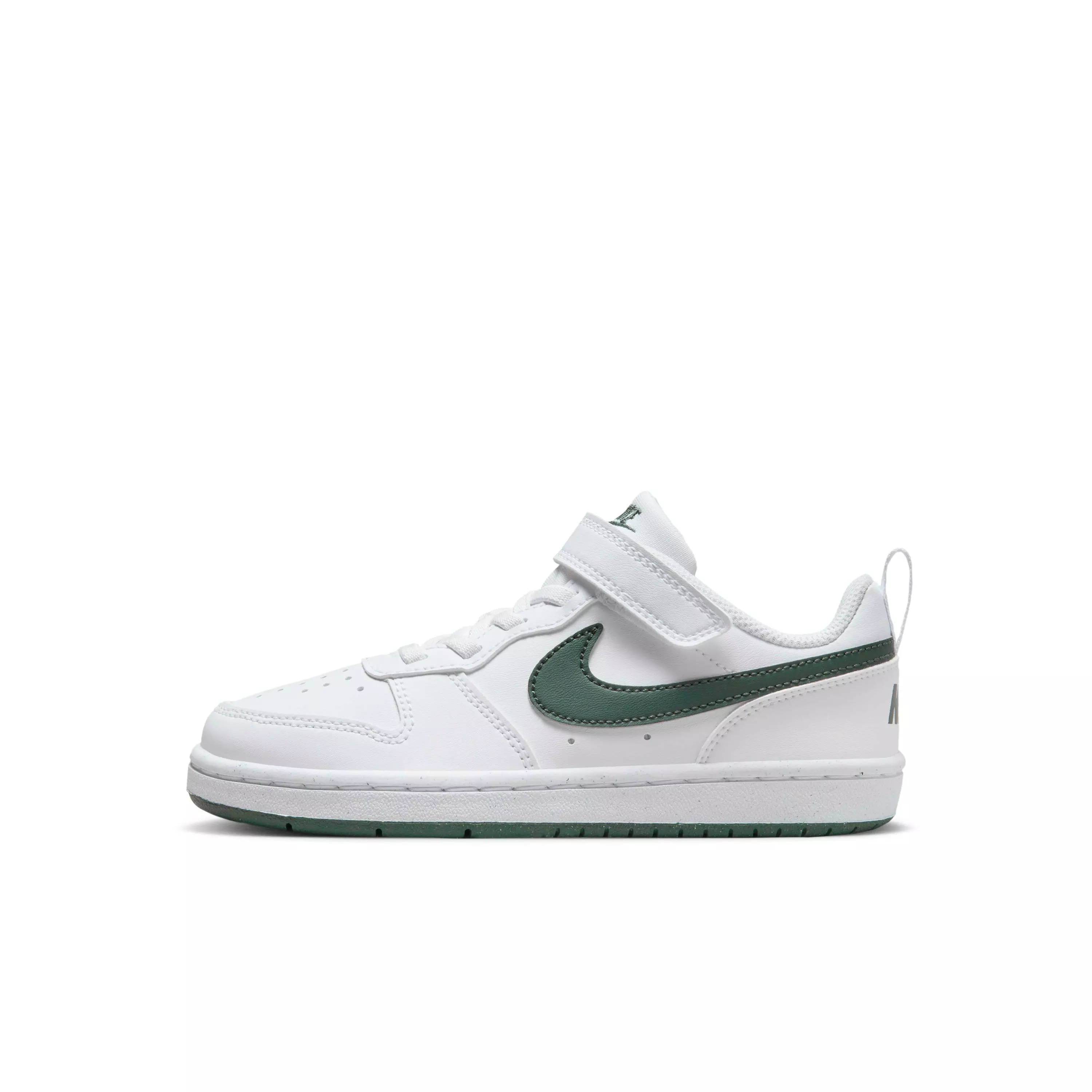 Nike Court Borough Low Recraft "White/Vintage Green" Preschool Boys' Shoe - WHITE/GREEN