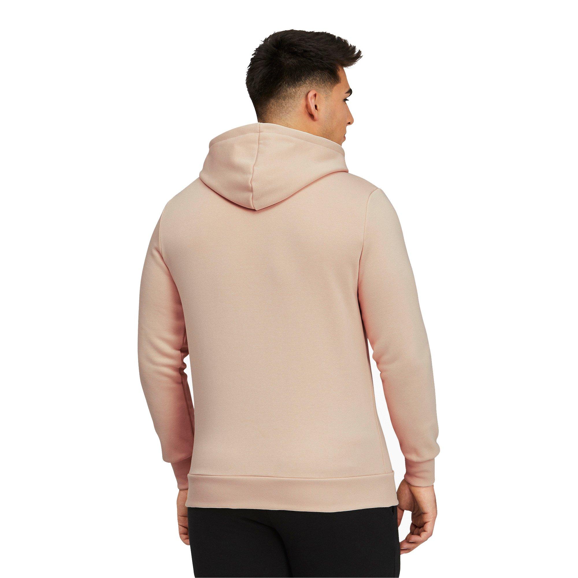 Puma Men's Pink Caliente Pullover Hoodie - BEIGE Thumbnail View 2